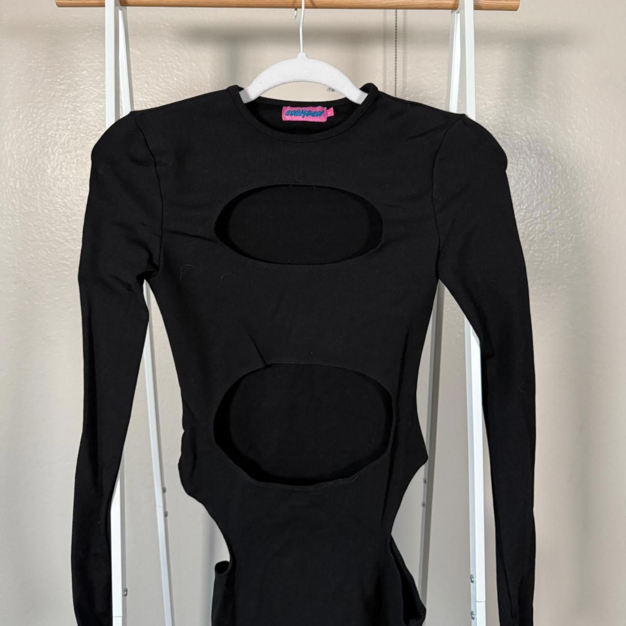 Designer maddy from euphoria inspired black cutout mini dress🖤 Size S / US 4 / IT 40 - 2 Thumbnail