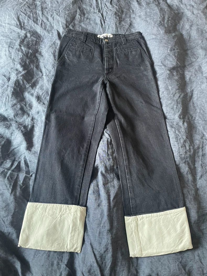 Loewe Classic Cuffed Hem Jeans - dmc