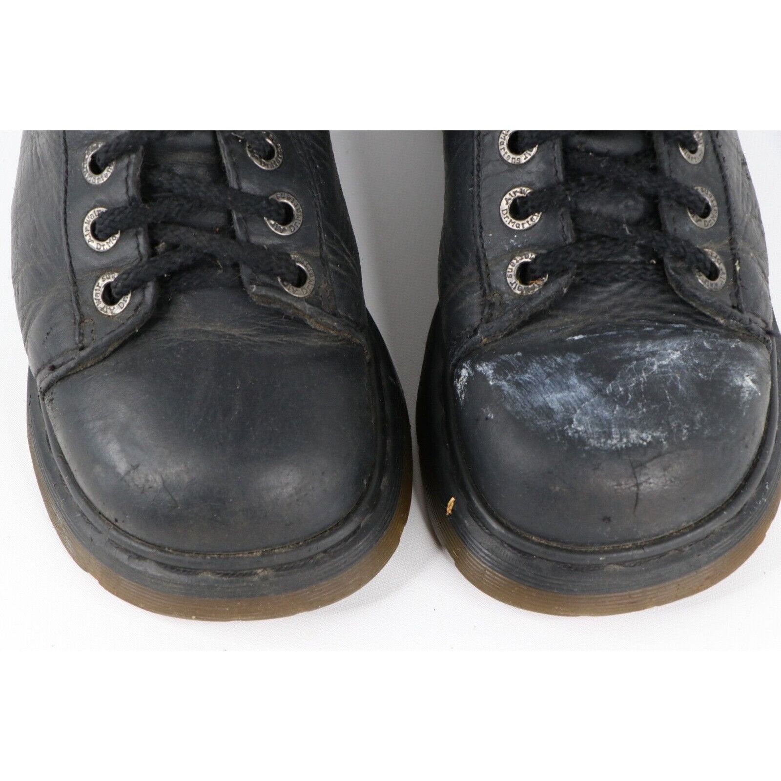 Dr. Martens × Vintage Vintage 90s Dr Martens Goth Grunge Chunky Leather Boots Size US 8 / IT 38 - 3 Thumbnail