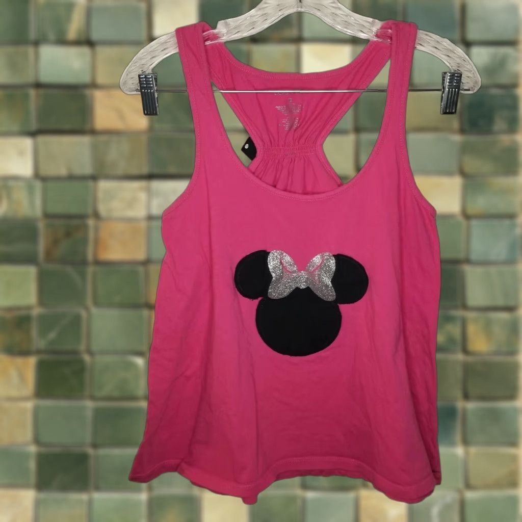 Pinko VINTAGE Boxercraft Minnie Mouse Tank Womens Size S Pink Size S / US 4 / IT 40 - 1 Thumbnail