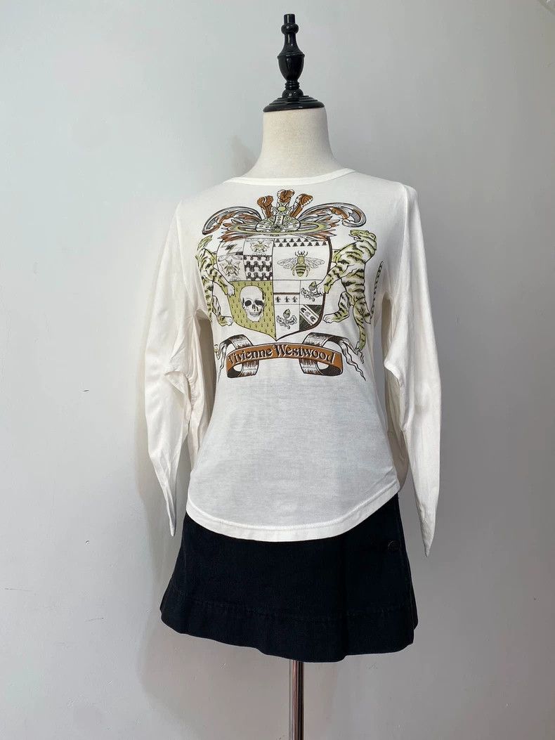 Vivienne Westwood Vivienne Westwood Vintage Saturn Sleeve T-shirt - dmc Size US M / EU 48-50 / 2 - 1 Thumbnail
