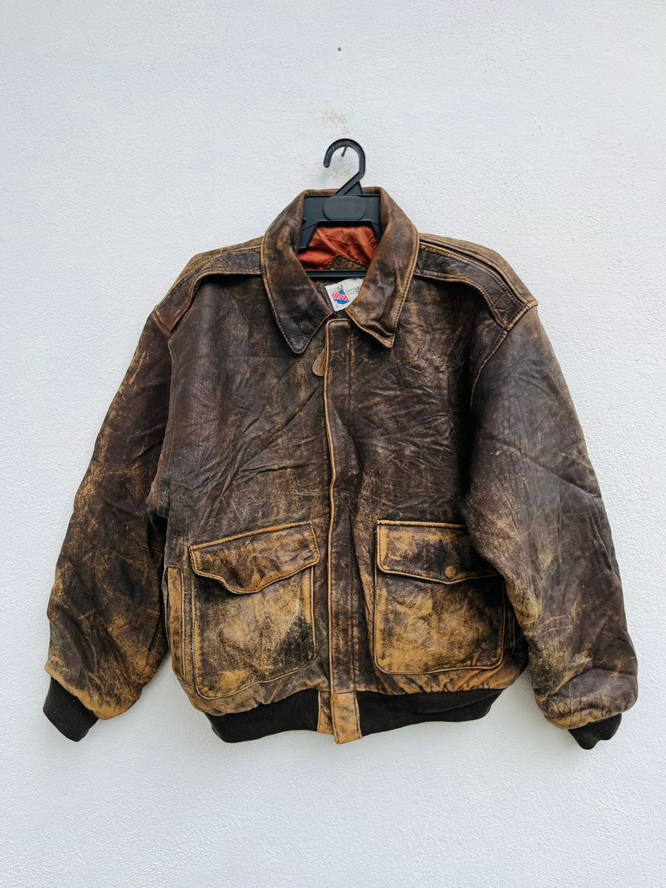 Japanese Brand × Vintage Vintage West Mac The Genuine Fashion Style Leather Jacket Size US L / EU 52-54 / 3 - 1 Thumbnail