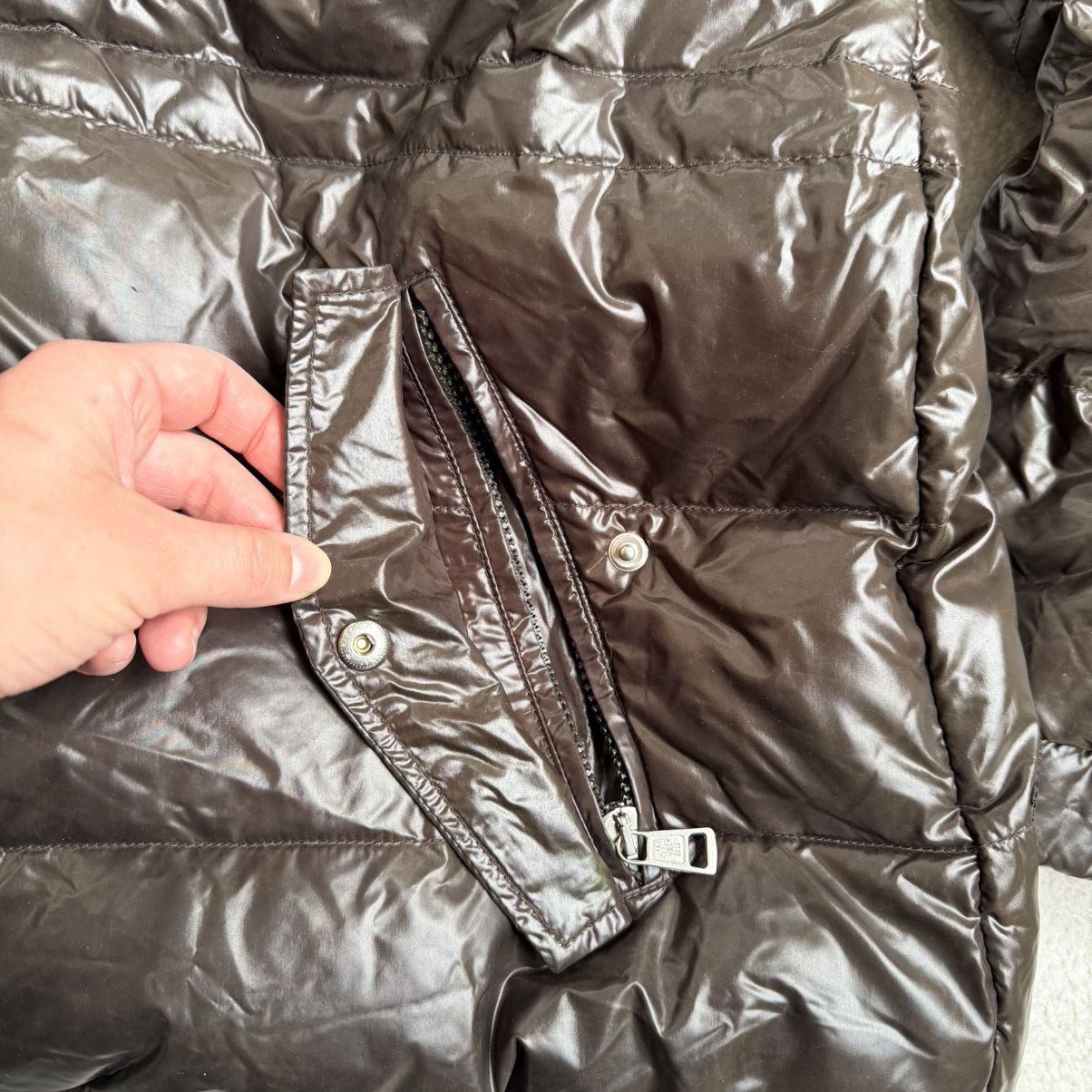 Moncler Brown Moncler Down Quilted Puffer Jacket Size US M / EU 48-50 / 2 - 4 Thumbnail