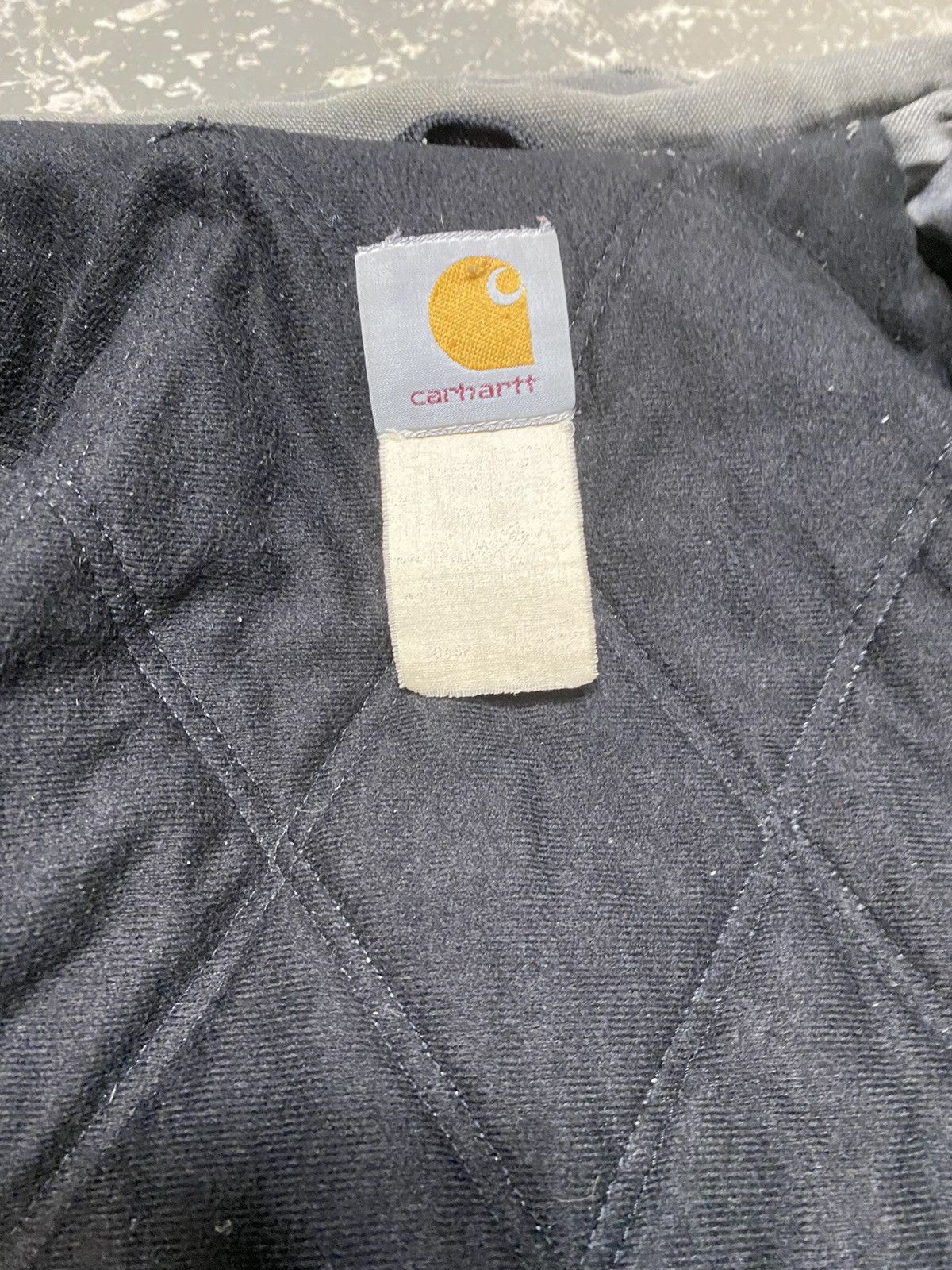 Carhartt × Vintage Vintage Carhartt Faded Chore Work Cape Jacket Size US XXL / EU 58 / 5 - 6 Thumbnail