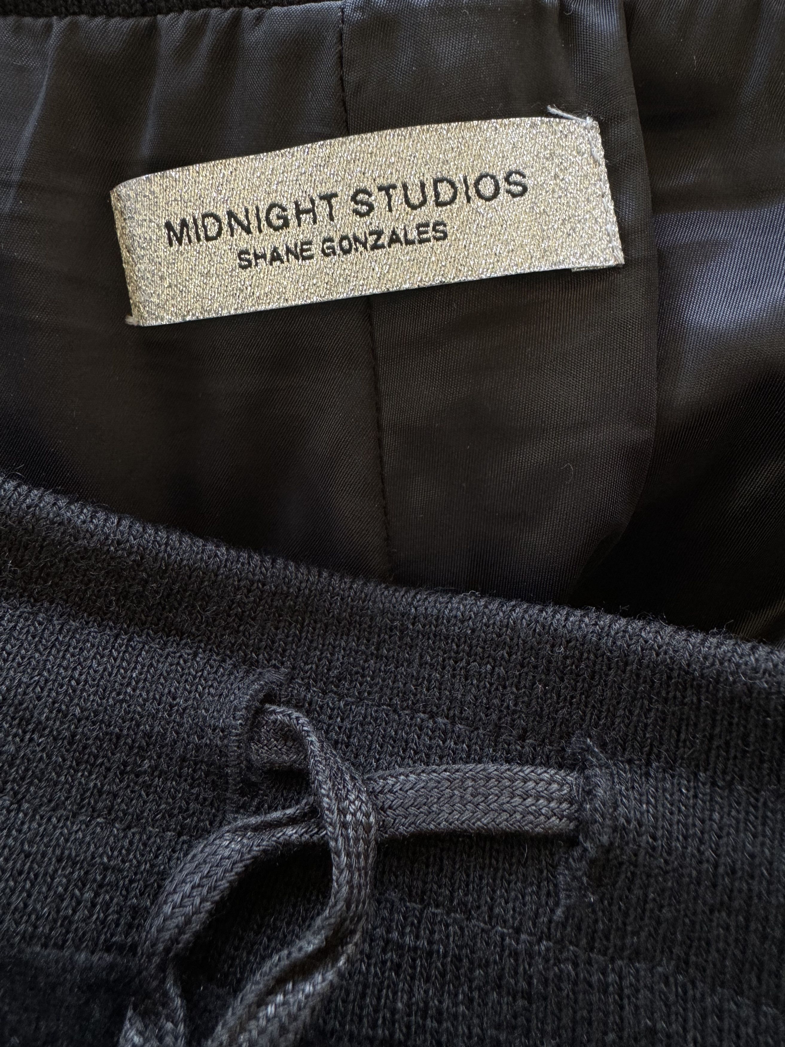 Midnight Studios Midnight Studios Black Sweatpants Size US 32 / EU 48 - 9 Thumbnail