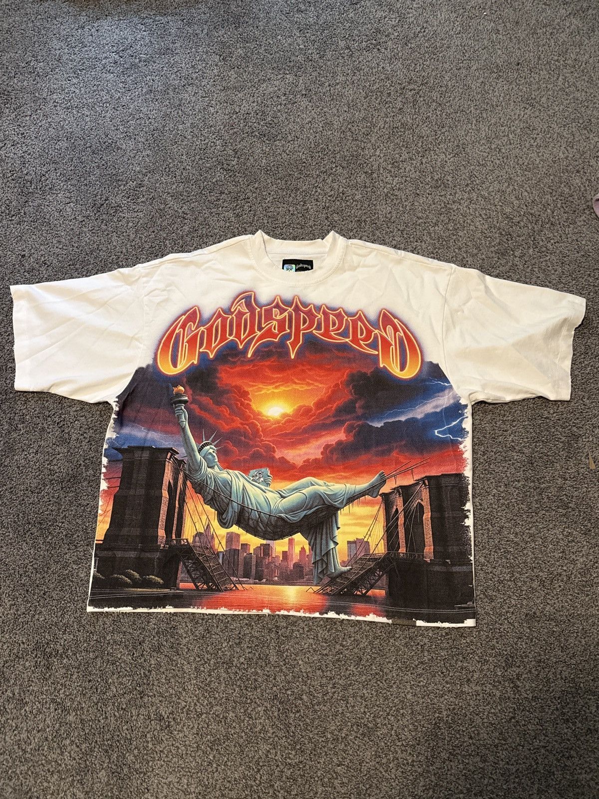 Godspeed Godspeed Burnt Bridges - size small - Rarity 173/444 Size US S / EU 44-46 / 1 - 1 Thumbnail