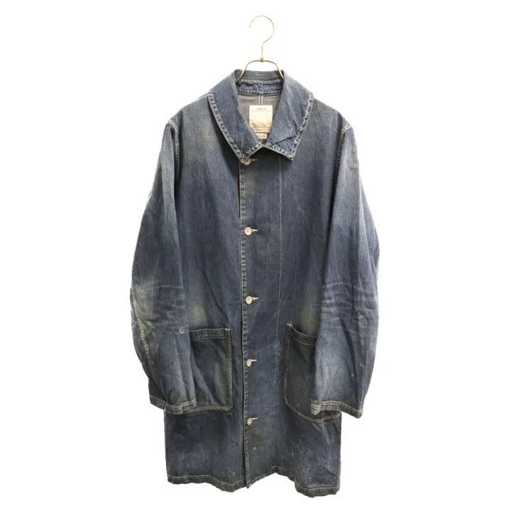 visvim ビズビム GREASE MONKEY COAT DRY DENIM Visvim VISVIM GREASE MONKEY COAT DRY DENIM | Grailed