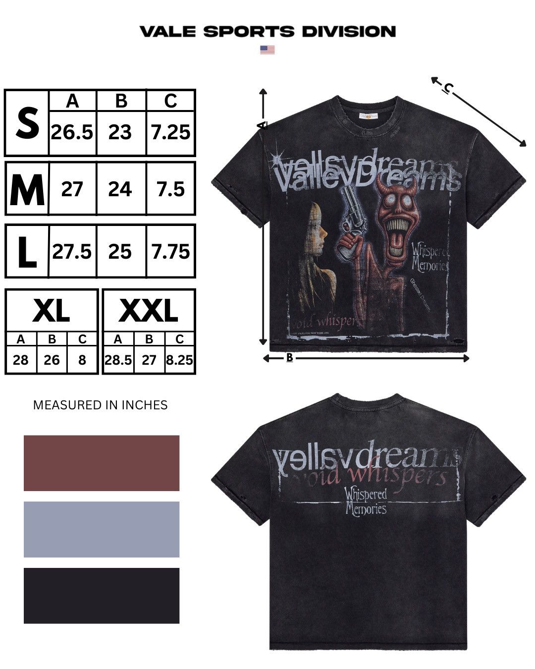 Vale Vale Psychopath Tee Size US S / EU 44-46 / 1 - 5 Thumbnail