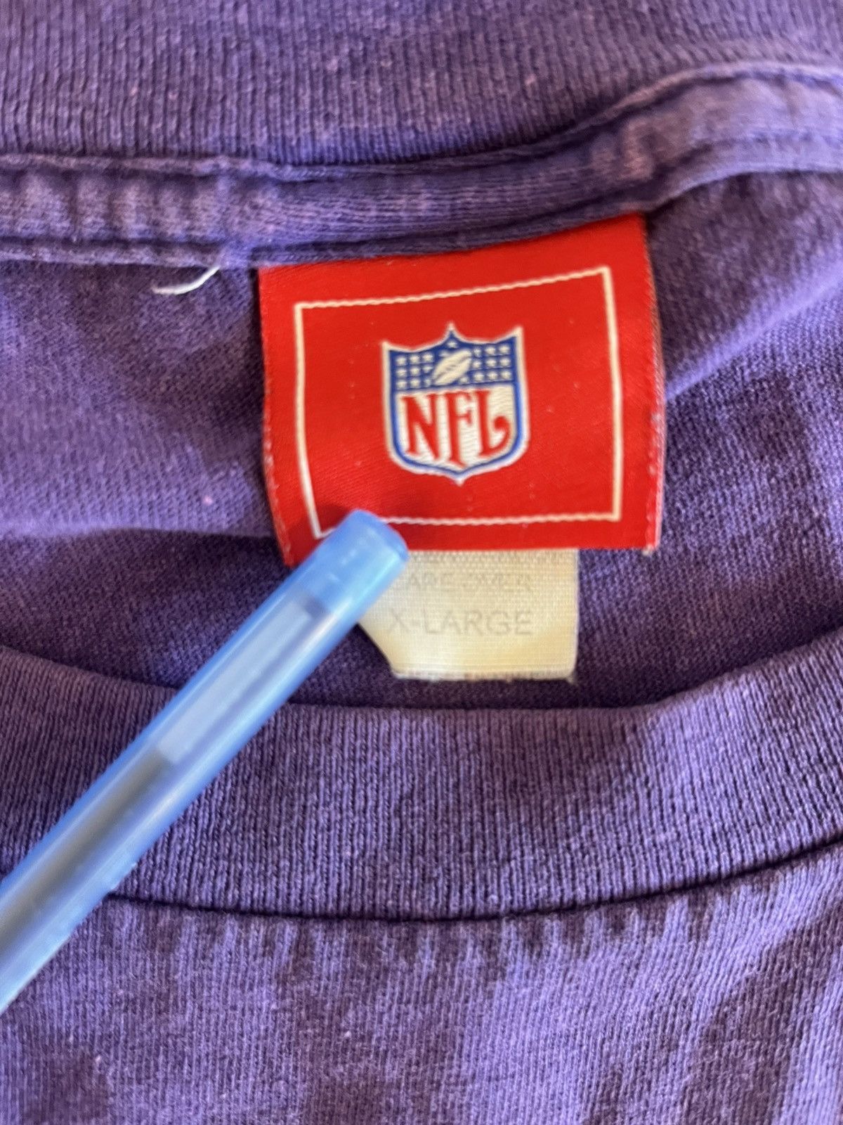 NFL × Vintage Minnesota Vikings shirt nfl y2k Size US XL / EU 56 / 4 - 3 Thumbnail