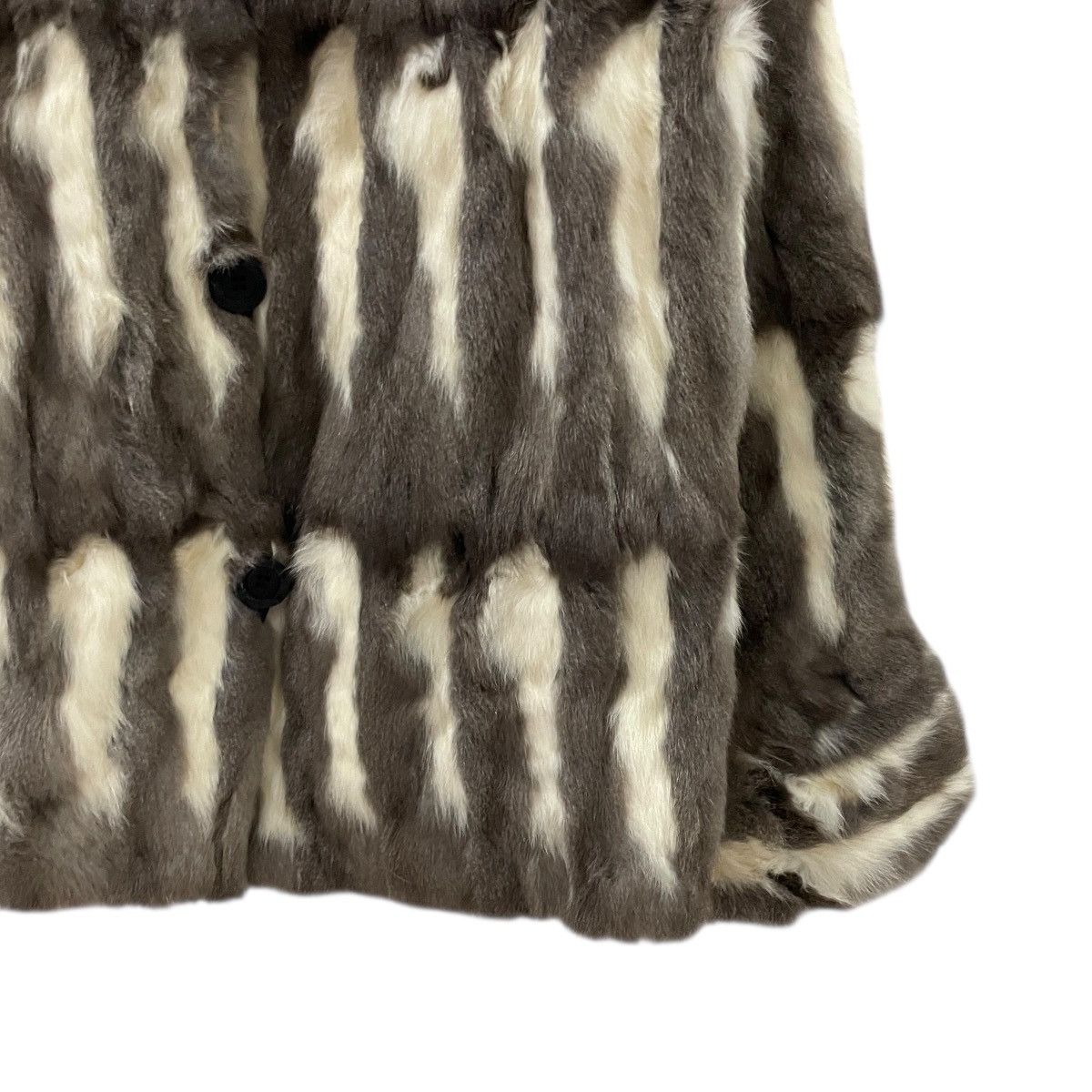 Japanese Brand Vintage Unbranded Faux Fur Reversable Jacket Size US M / EU 48-50 / 2 - 2 Thumbnail