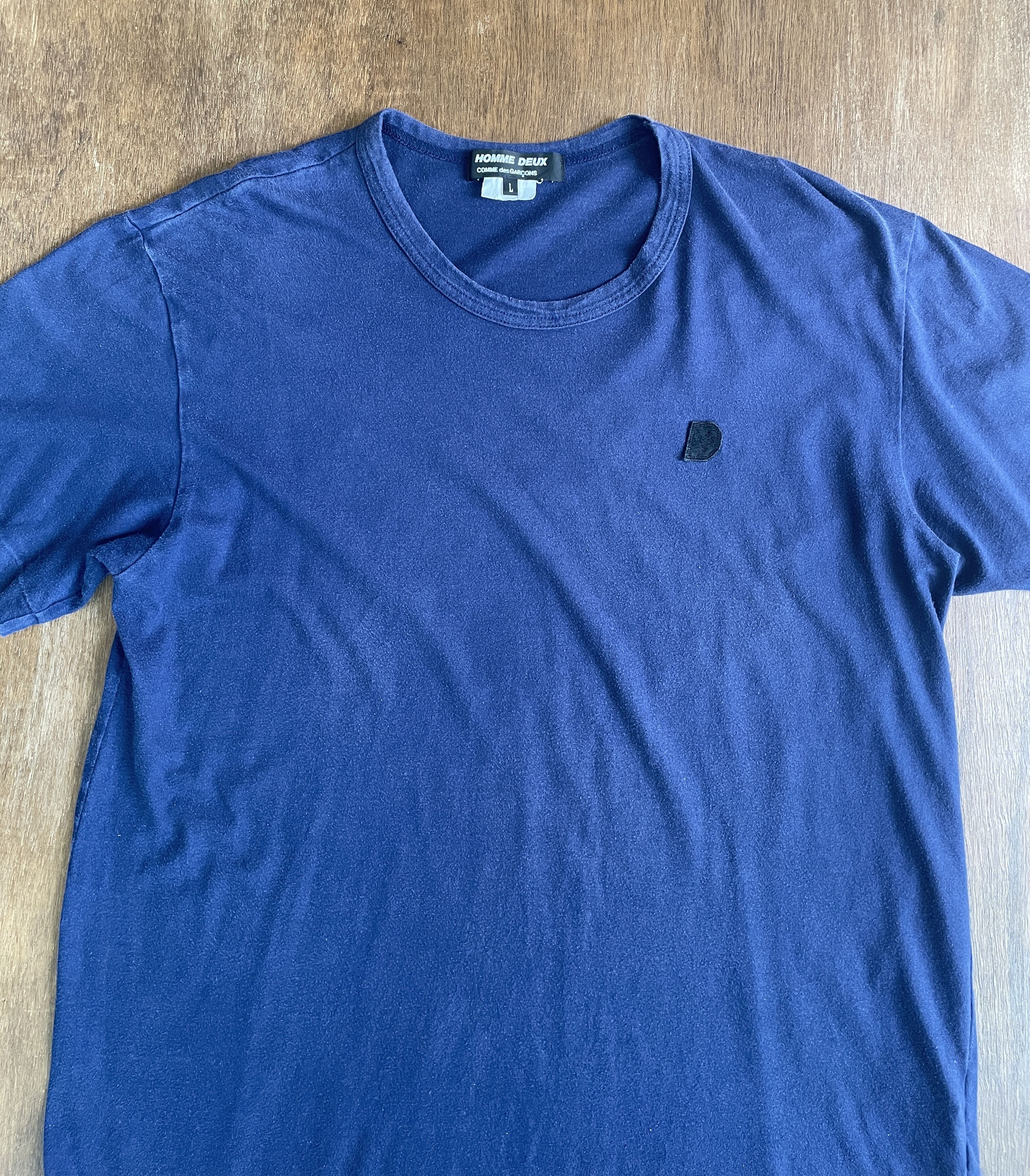 Comme des Garcons Homme Deux COMME des GARCONS Deux Chest Logo D Size US L / EU 52-54 / 3 - 2 Thumbnail
