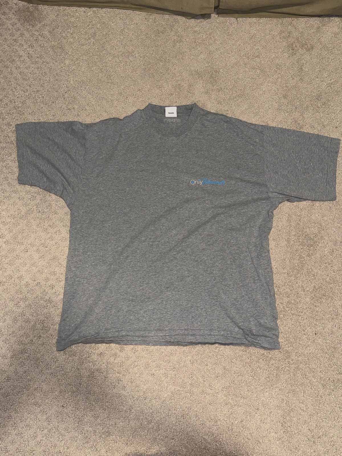 Vetements OnlyVetements Tee Size US XL / EU 56 / 4 - 1 Thumbnail