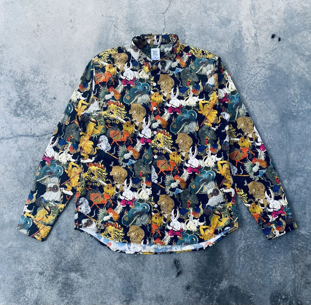 Japanese Brand Ayako Ishiguro Art Printed Shirt Button Ups Size US M / EU 48-50 / 2 - 1 Thumbnail