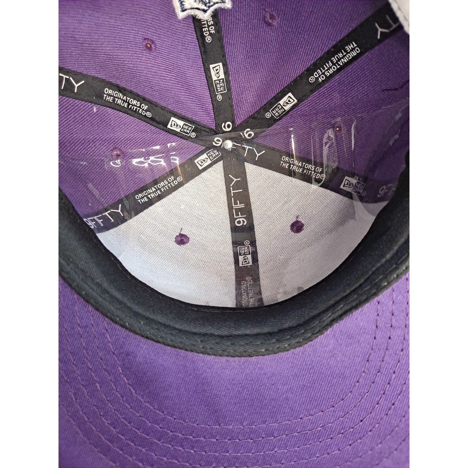 New Era Baltimore Ravens NFL New Era 9FIFTY Snapback Purple Hat Size ONE SIZE - 6 Thumbnail