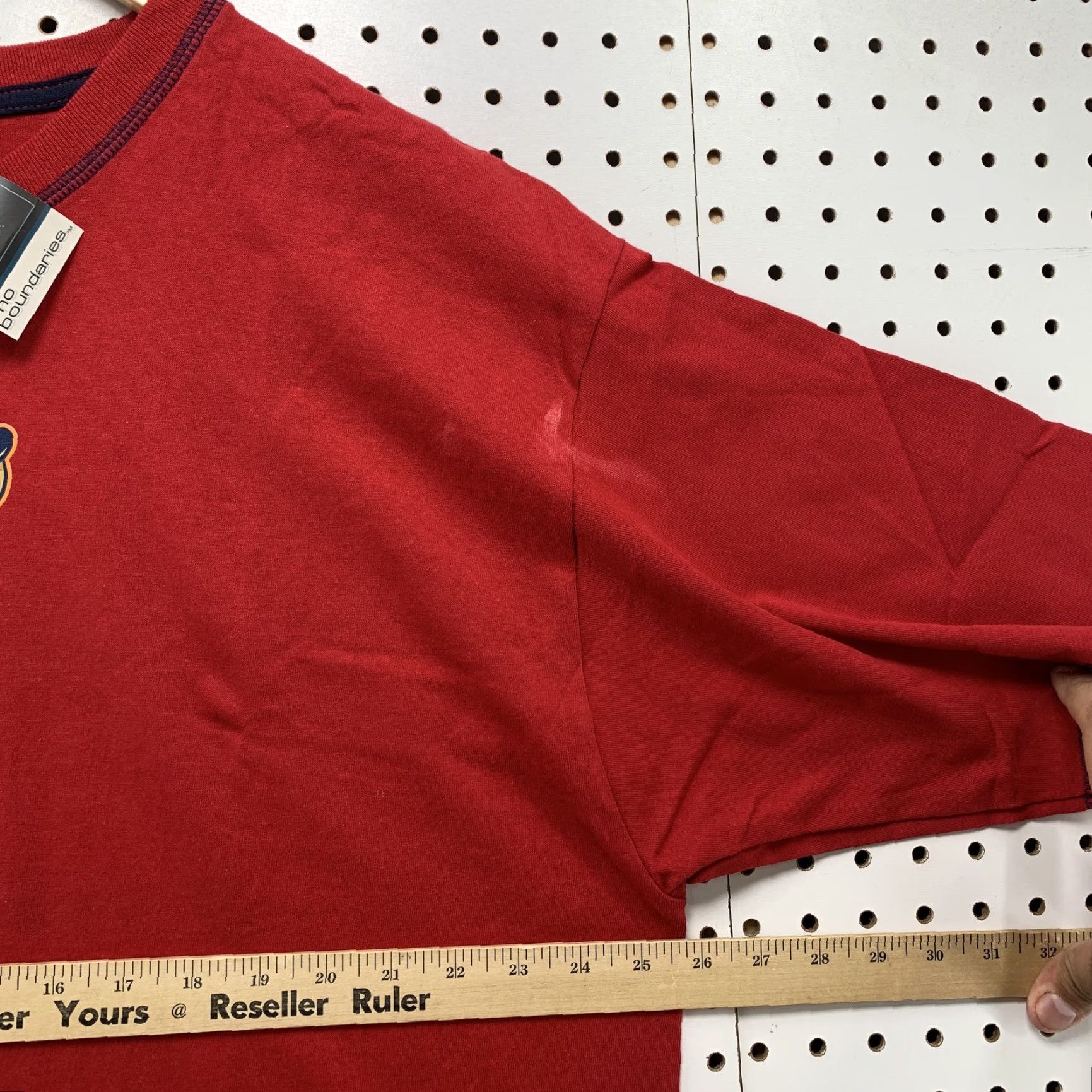 Vintage VINTAGE No Boundaries Shirt Mens XL Red Wolf Matchstick Graphic Short Sleeve Size US XL / EU 56 / 4 - 4 Thumbnail