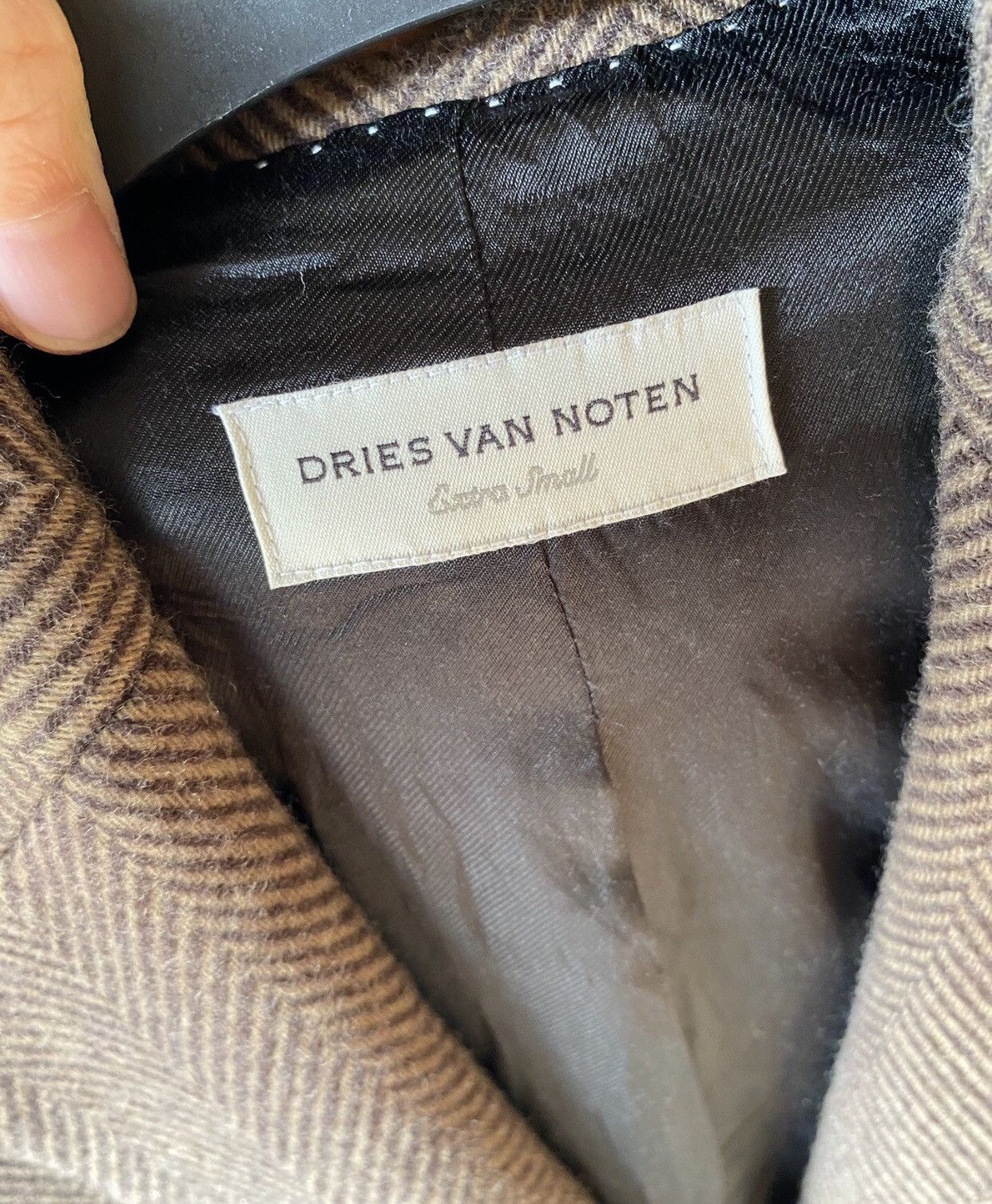 Dries Van Noten Dries van noten Wool blend coat 2412-Nextarrow Size US S / EU 44-46 / 1 - 3 Thumbnail