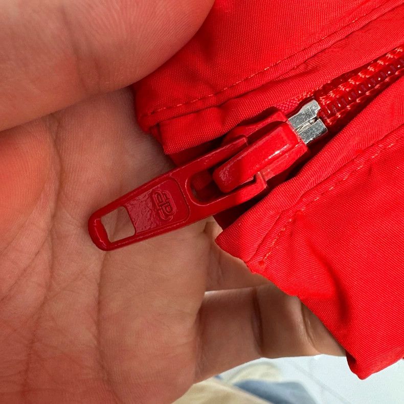 Balenciaga Balenciaga size 38 Red Double Hook Embroidered Oversized S Size S / US 4 / IT 40 - 6 Thumbnail