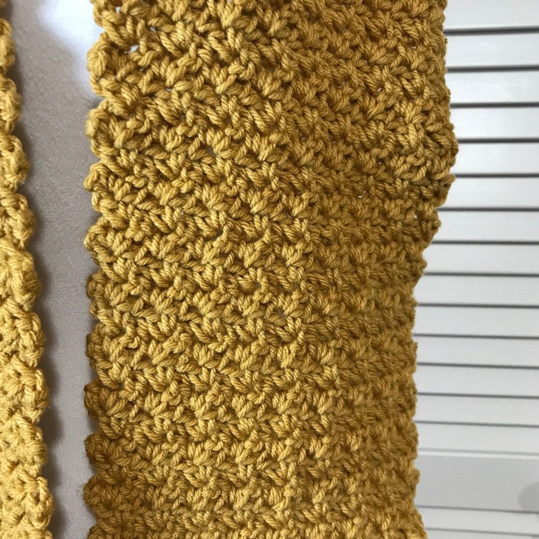 Handmade NWT Handmade Crocheted Multicolor Beanie & Scarf 62” Size ONE SIZE - 3 Thumbnail