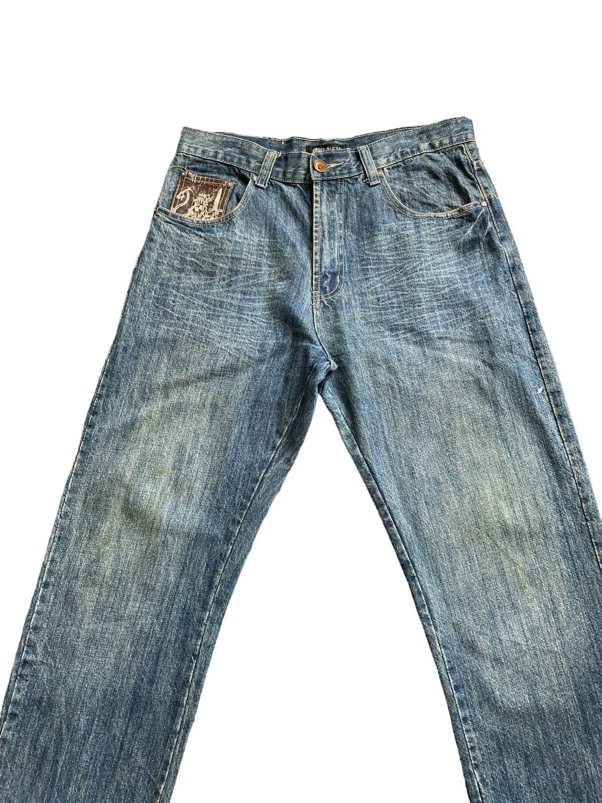 JNCO × Sean John Sean John Faded Wash Denim Size US 35 - 4 Thumbnail