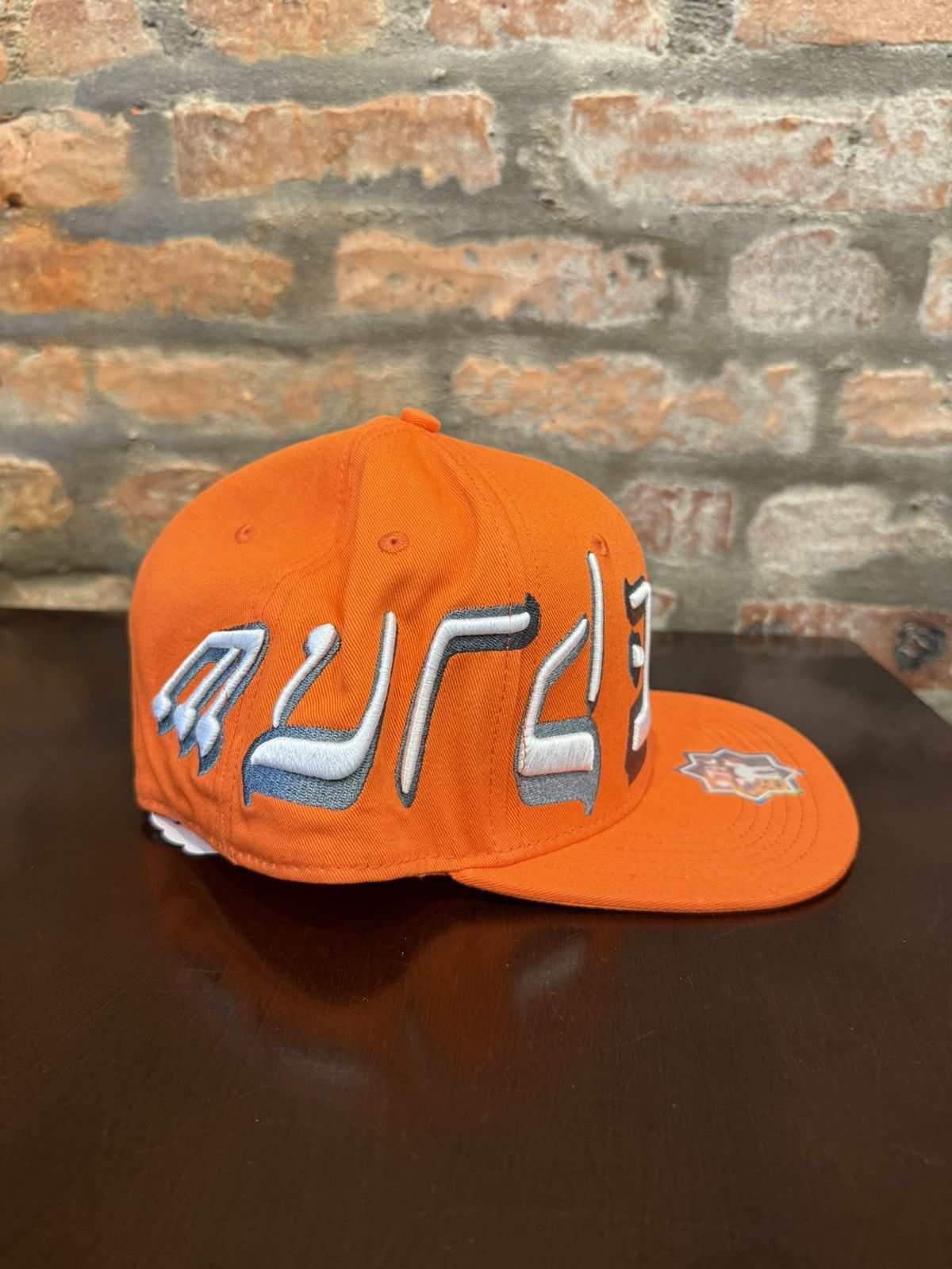murd333r.fm murd333r.fm Orange Hat 7 3/4 Size ONE SIZE - 2 Thumbnail