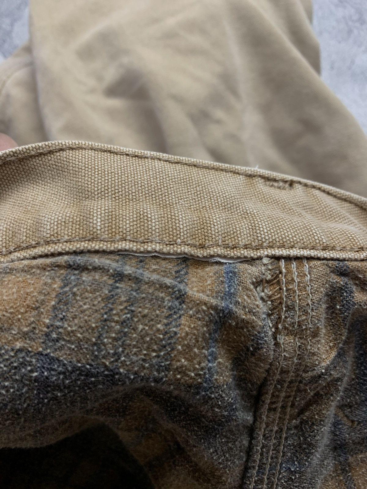 Carhartt 🐍SOLD🐍 Vintage Carhartt Blanked Lined Carpenter Work Pants Size US 30 / EU 46 - 11 Thumbnail