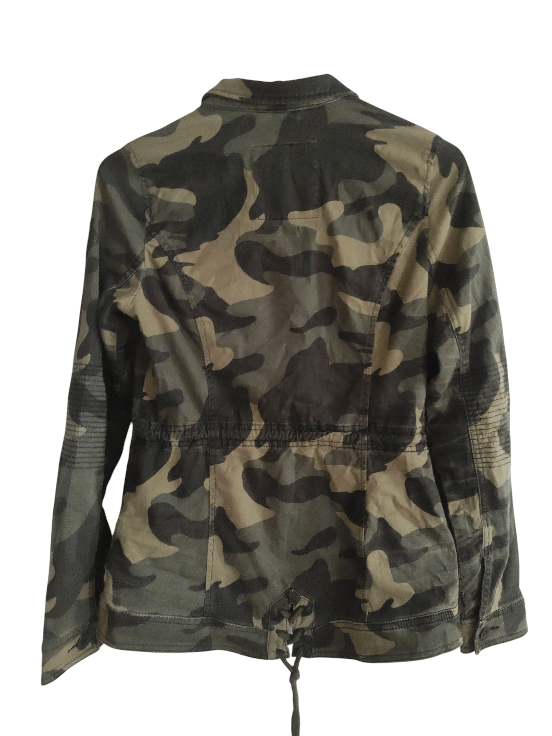 Hollister Hollister Utility Military Style Camo Camouflage Jacket Size S / US 4 / IT 40 - 3 Thumbnail