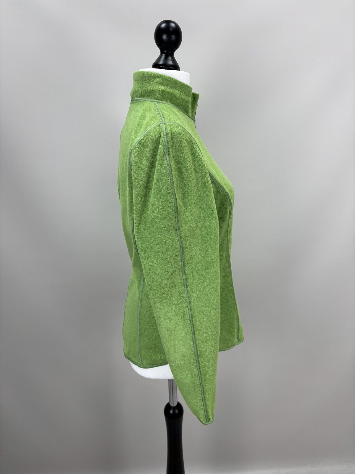 Frauenschuh Womens fleece jacket Frauenschuh Size L/XL Color Green Size XL / US 12-14 / IT 48-50 - 5 Thumbnail