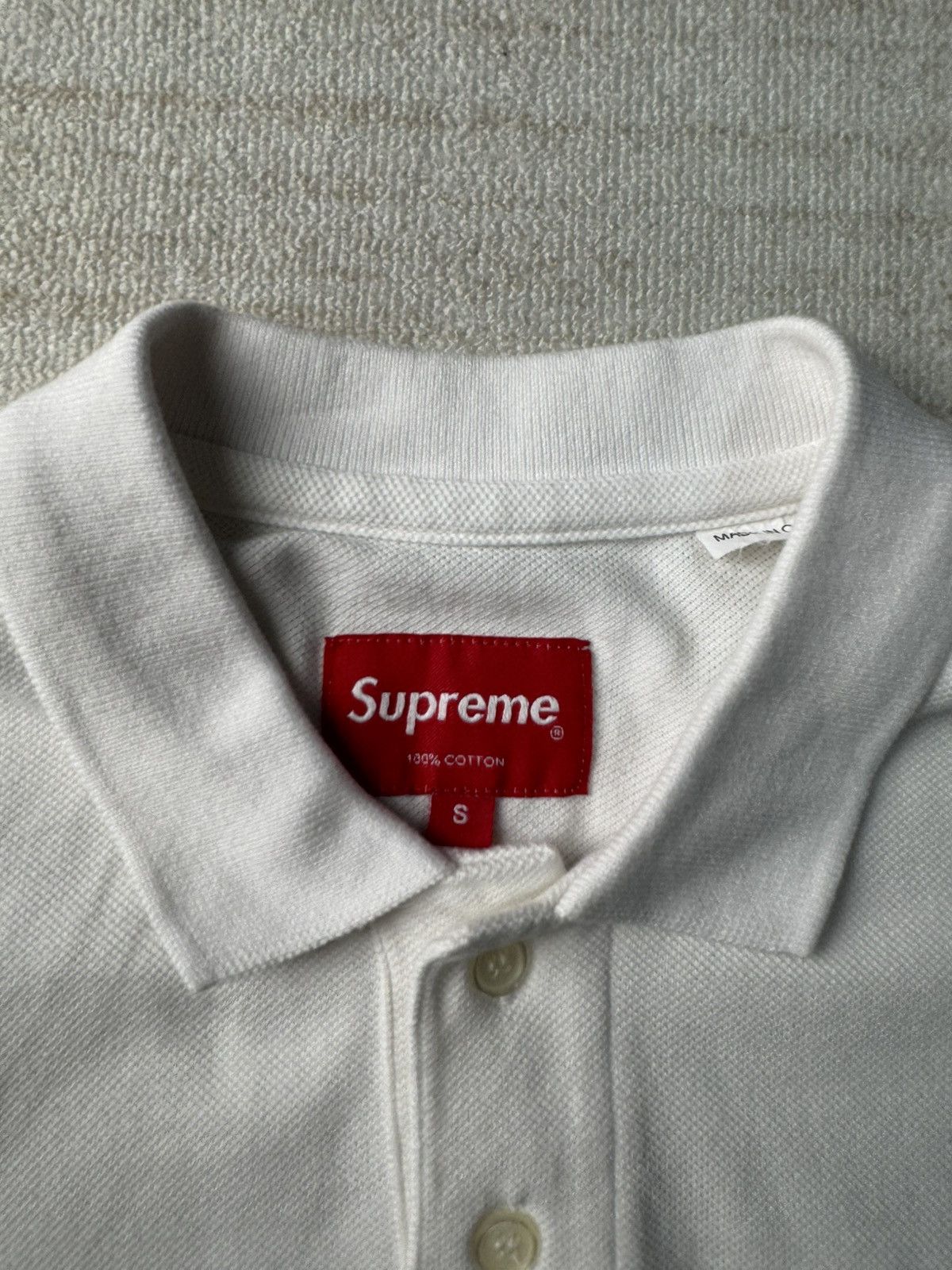 Supreme S logo polo Size US S / EU 44-46 / 1 - 2 Thumbnail