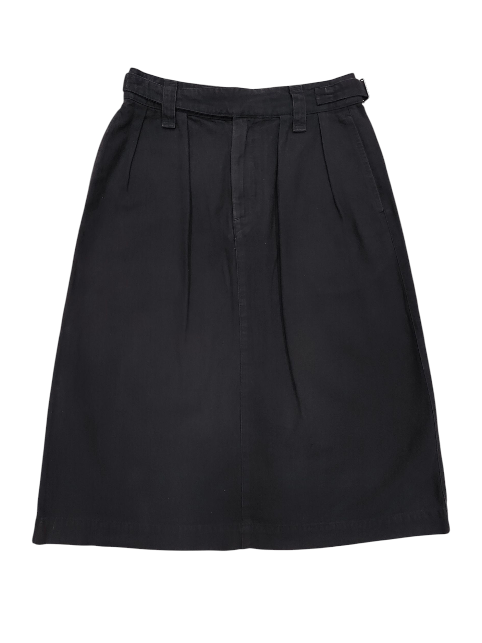 Margaret Howell 00s Margaret Howell 🇬🇧 Tailoring Side Buckle Wrap Skirt Size 29" - 1 Thumbnail