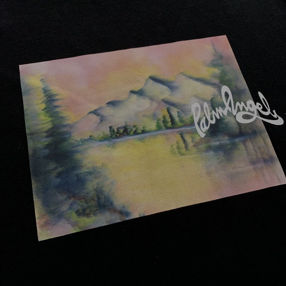 Palm Angels Palm Angels Small Tee Mountain Graphic Black T-Shirt Size US S / EU 44-46 / 1 - 3 Thumbnail
