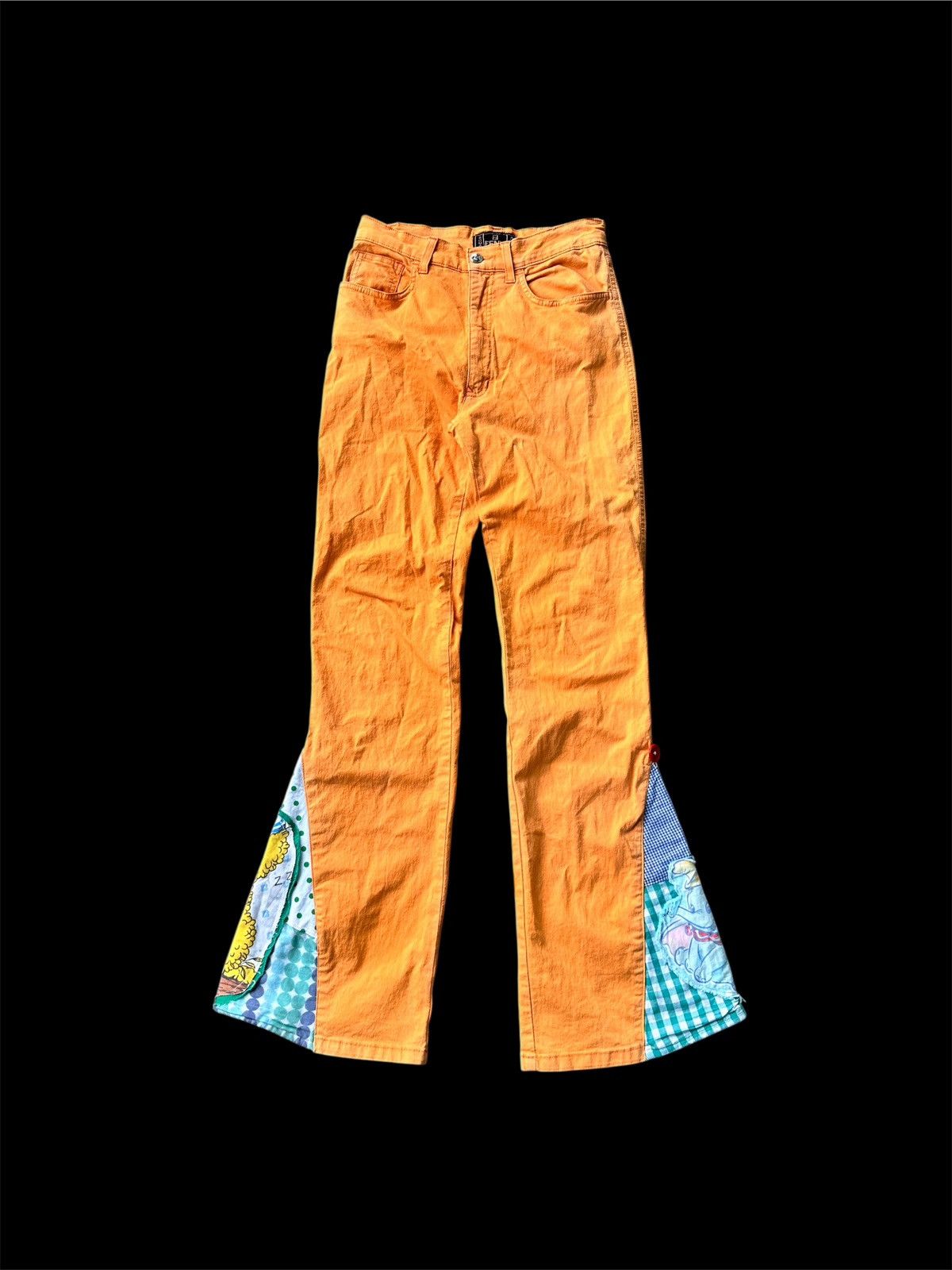 Fendi Vintage Fendi Flare Pants Size 28" / US 6 / IT 42 - 1 Thumbnail
