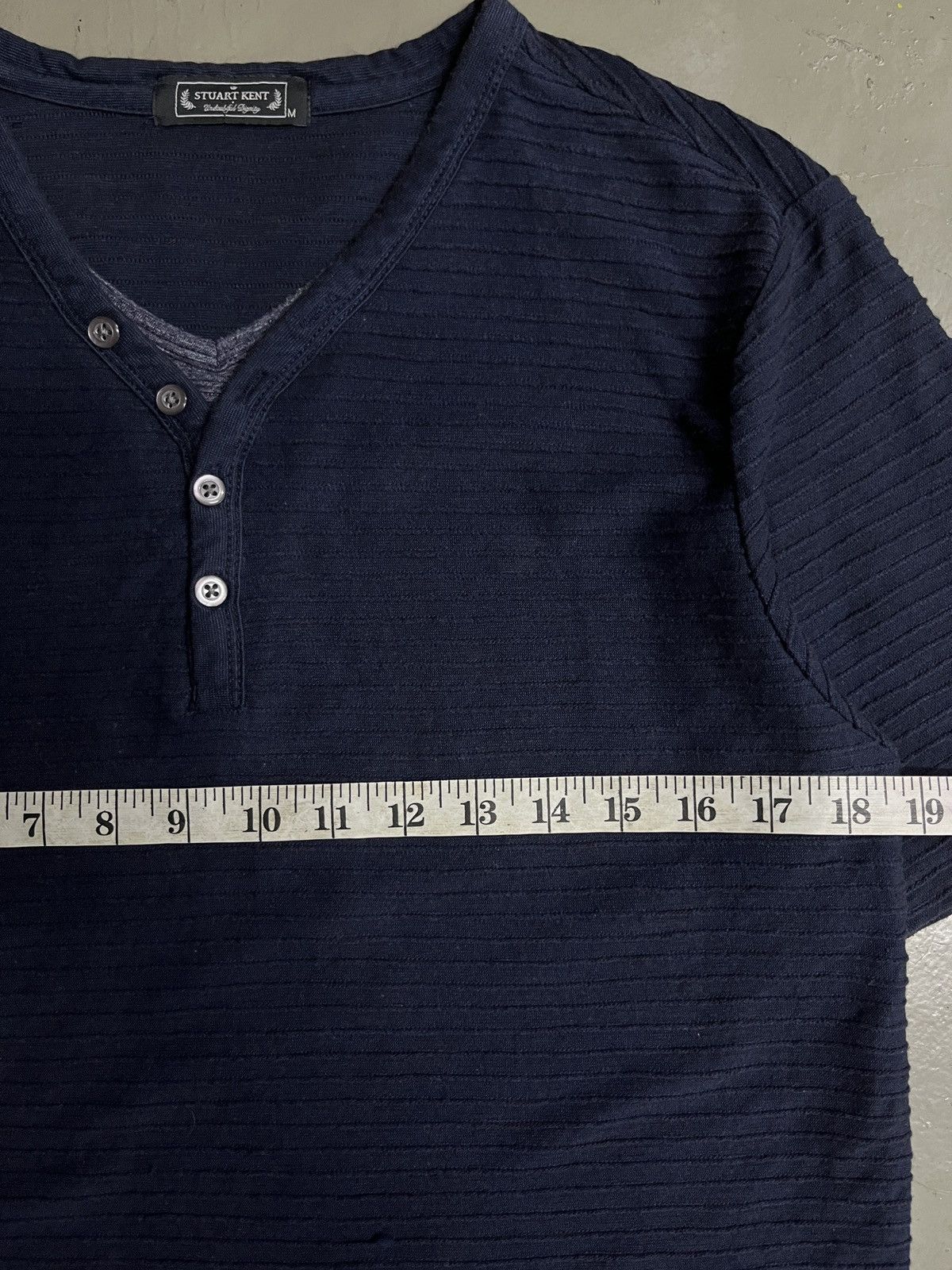 Greg Lauren Vintage Slub Henley Inspired Visvim Kapital RRL Greg Lauren Size US M / EU 48-50 / 2 - 7 Thumbnail