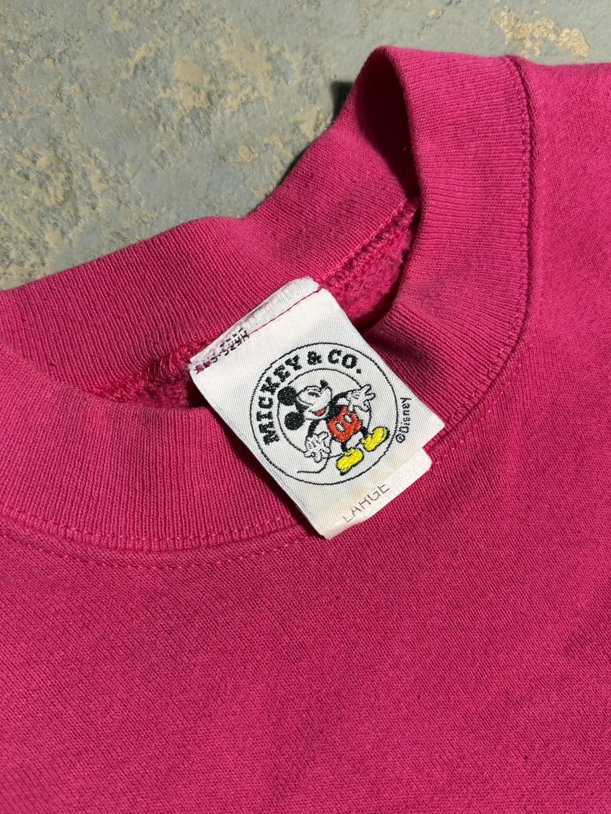 Mickey & Co. Vintage Mickey Mouse Crewneck Size US L / EU 52-54 / 3 - 4 Thumbnail