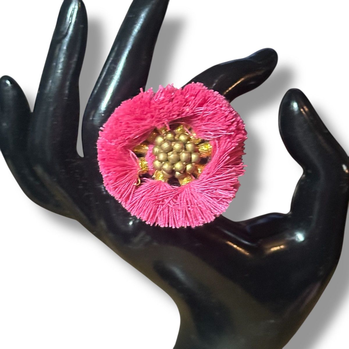 Anthropologie Anthropologie Shiraleah pink Kali cuff ring Size ONE SIZE - 2 Thumbnail