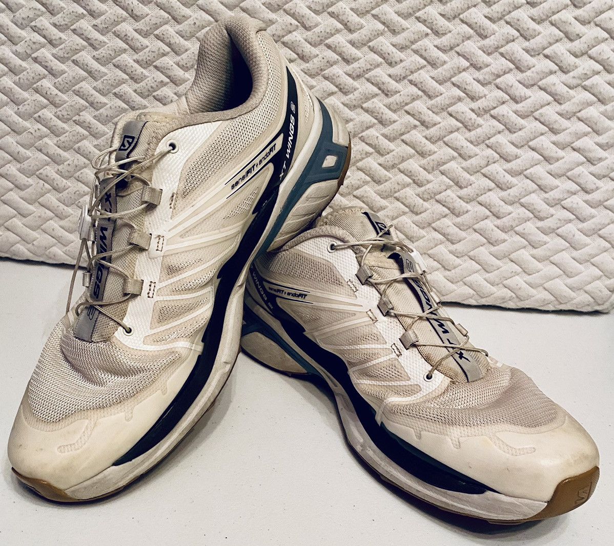 Salomon Salomon XT-Wings 2 Advanced 'Vanilla Ice Lunar Rock’ 12 US Size US 12 / EU 45 - 2 Thumbnail