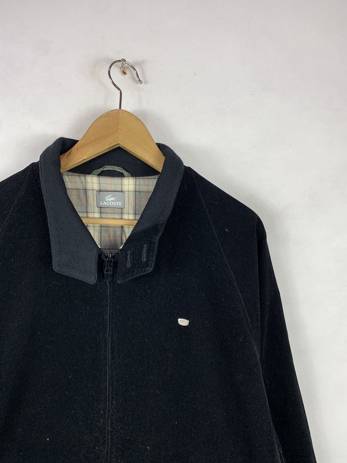 Lacoste × Vintage Steals! Lacoste Corduroy Harrington Style Jacket Size US XL / EU 56 / 4 - 3 Thumbnail