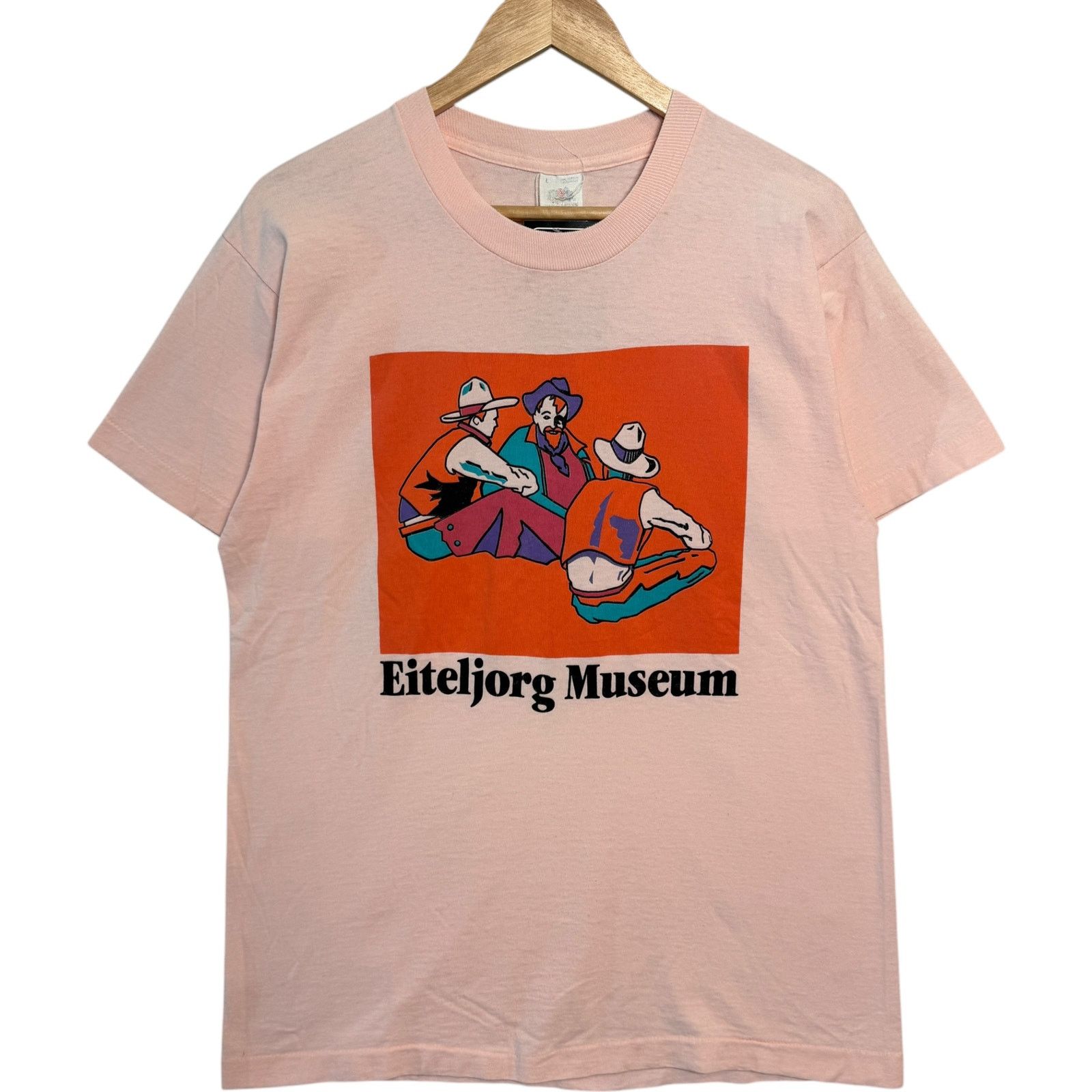 Fruit Of The Loom Vintage Eiteljorg Museum Indiana Wild West Souvenir Tee L Size US L / EU 52-54 / 3 - 1 Thumbnail