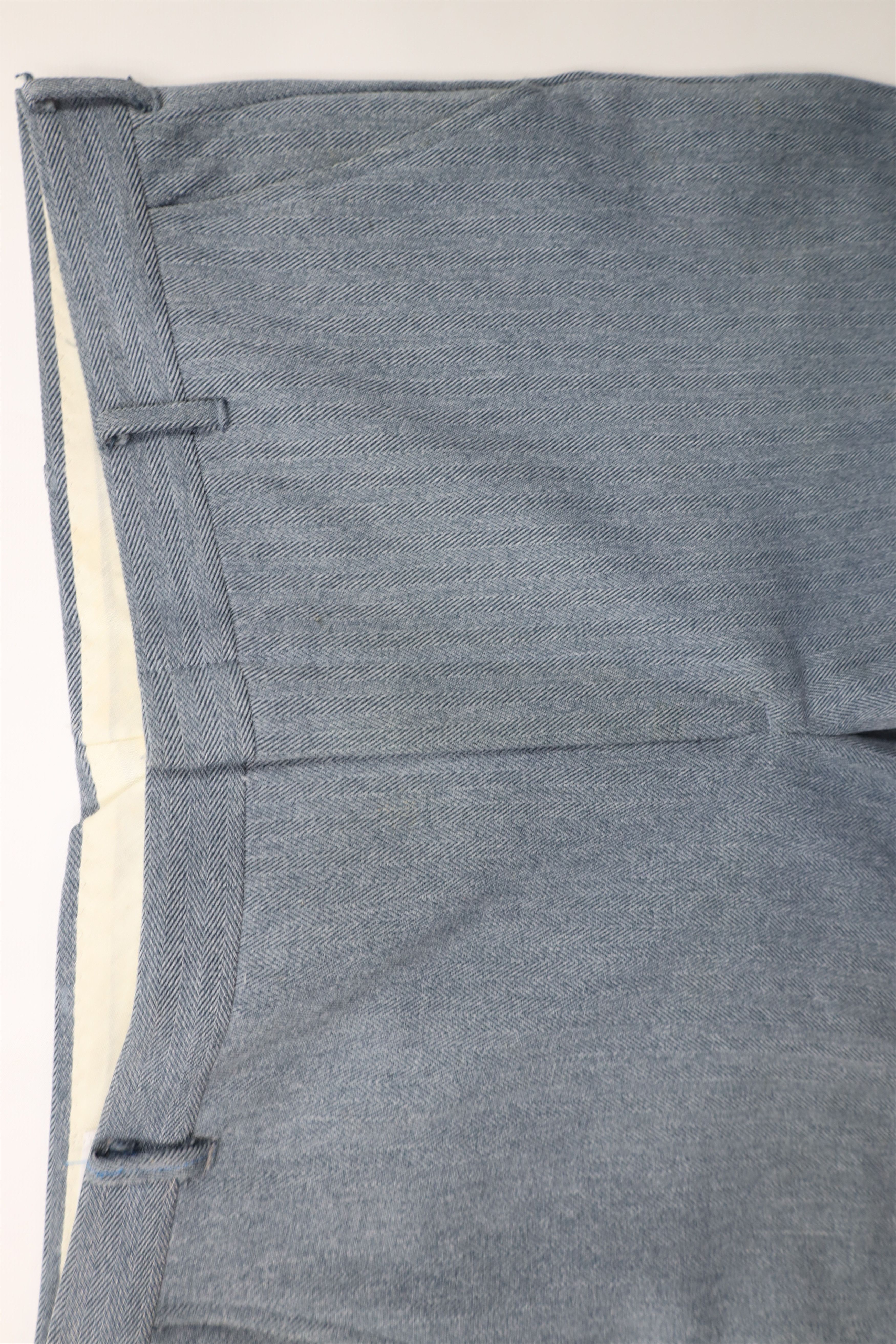Vintage Vintage 70s Streetwear Herringbone Wide Leg Chino Pants USA Size US 38 / EU 54 - 8 Thumbnail