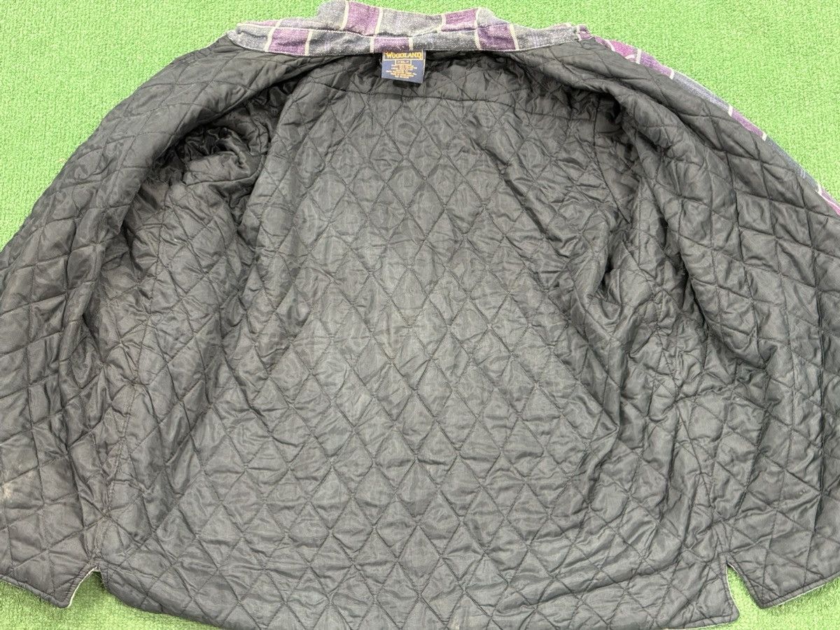 Vintage Vintage Woodland Quilted Lined FLannel Jacket Size US XL / EU 56 / 4 - 5 Thumbnail