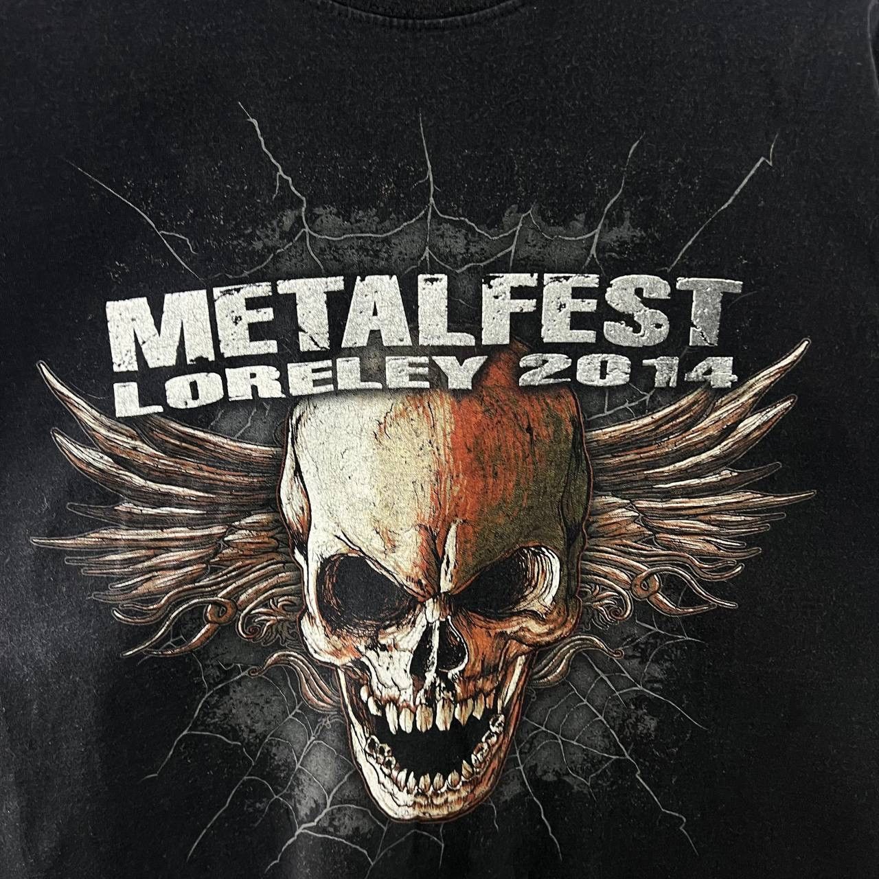 Band Tees Vintage Metalfest Loreley 2014 Rock Band T-Shirt Size US XXL / EU 58 / 5 - 4 Thumbnail