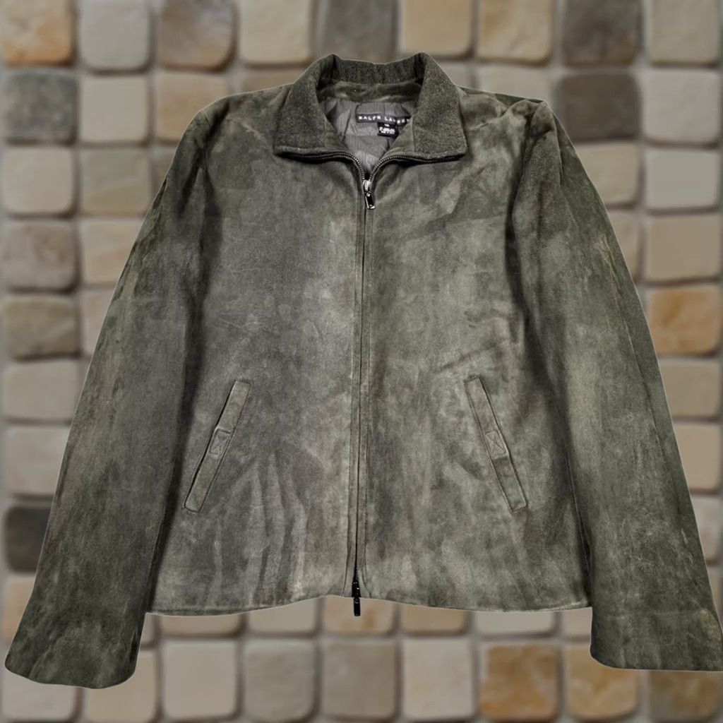Ralph Lauren Vintage Ralph Lauren Jacket Womens 12 Black Label USA Made Suede Size XL / US 12-14 / IT 48-50 - 1 Thumbnail