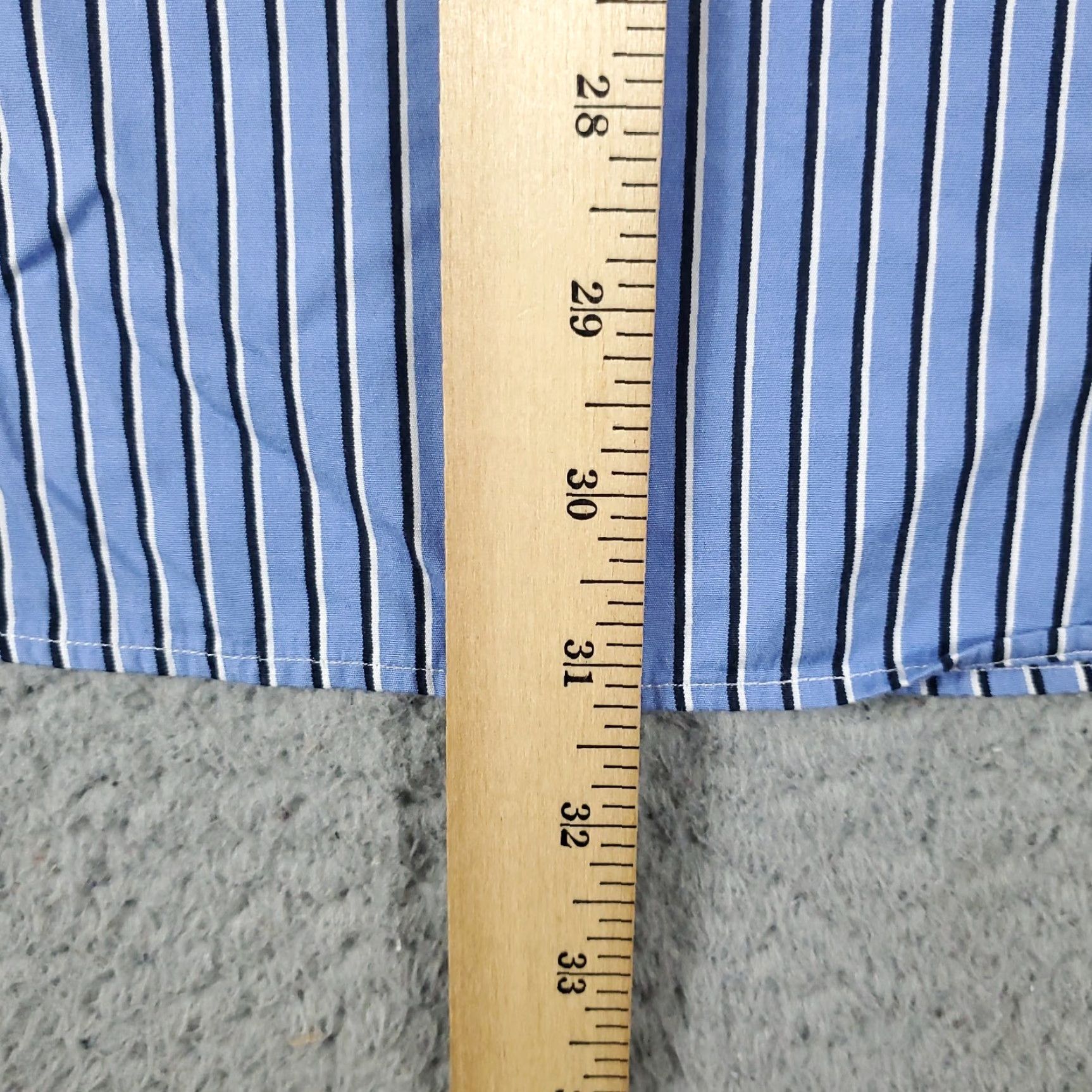 Ralph Lauren Ralph Lauren Shirt Mens Large Blue Striped Button Up Long Sleeve Size US L / EU 52-54 / 3 - 4 Thumbnail