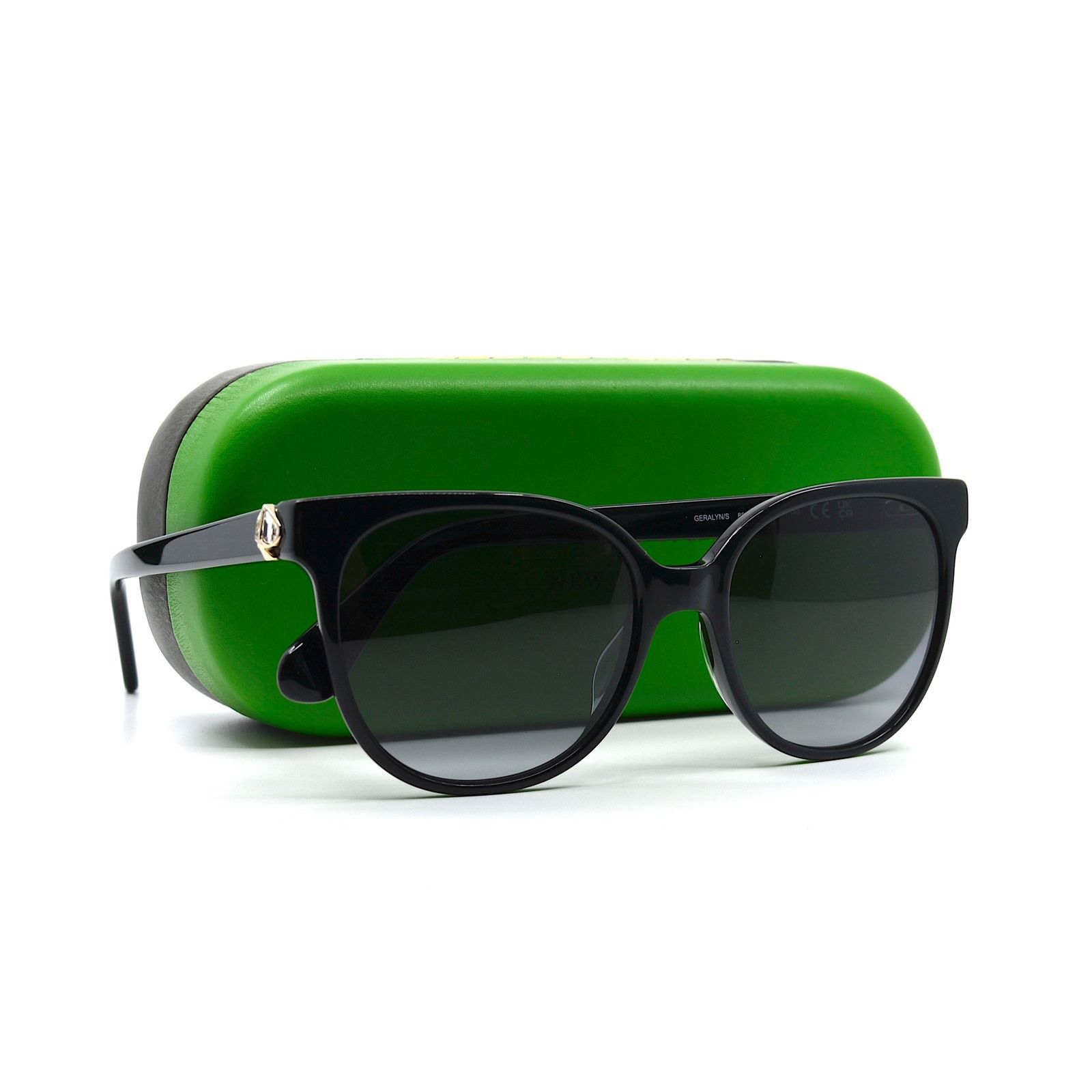 Kate Spade NEW KATE SPADE GERALYN/S 807 BLACK GREY AUTHENTIC SUNGLASSES Size ONE SIZE - 14 Thumbnail