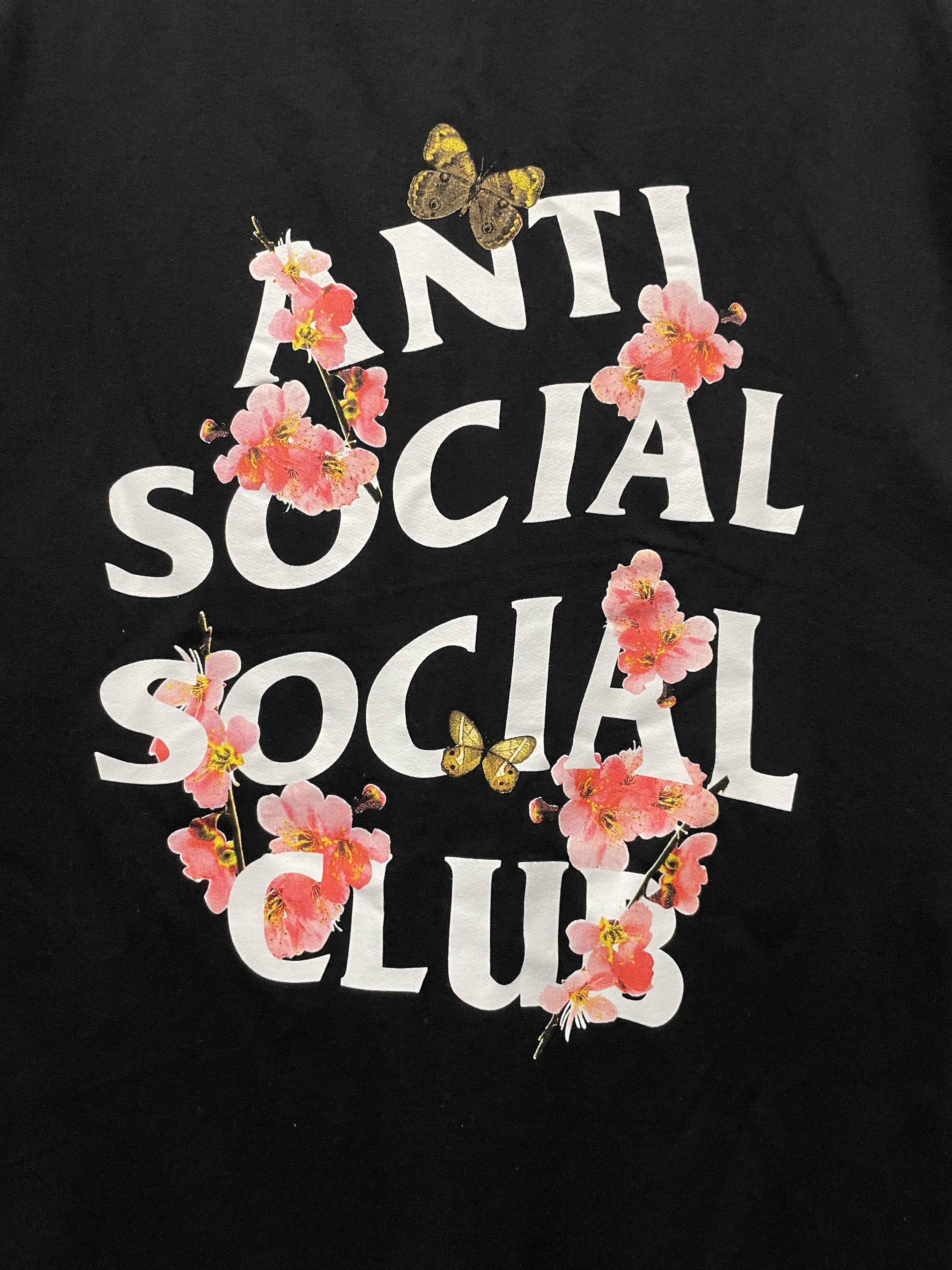 Anti Social Social Club ASSC - Zip Up Kkoch Flower Hoodie Size US S / EU 44-46 / 1 - 7 Thumbnail