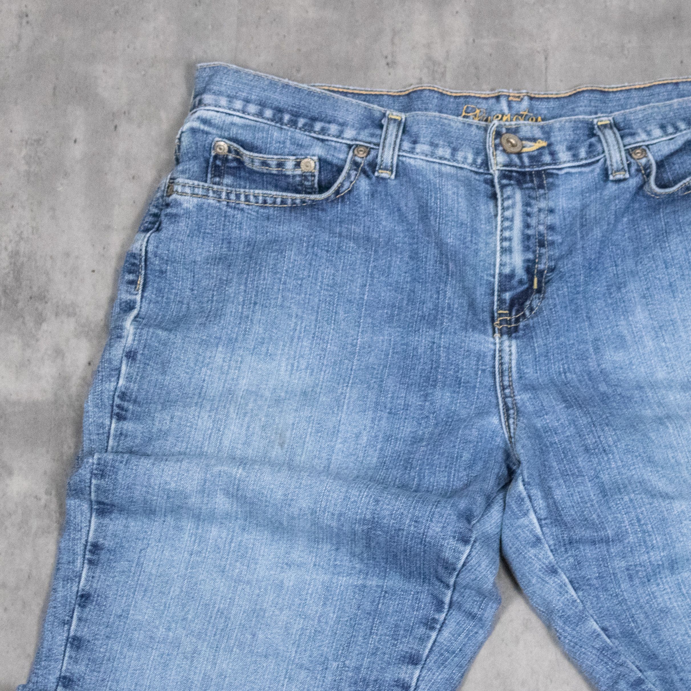 Japanese Brand Y2K 2000's Midwash Baggy Relax Fit Wide JNCO Denim Pant's Size US 34 / EU 50 - 8 Thumbnail