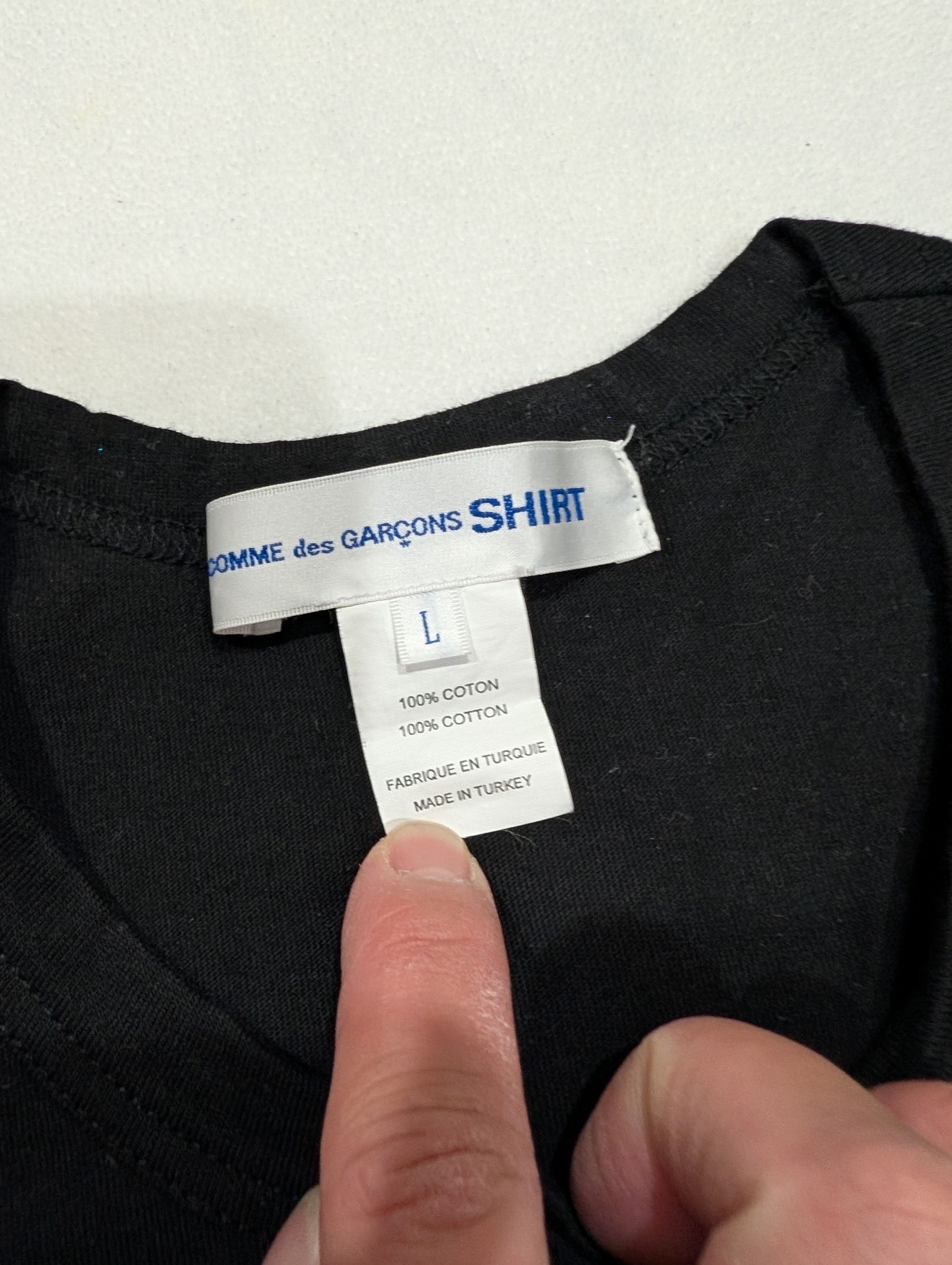 Comme des Garcons SHIRT Comme Des Garcons Shirt CdG Shirt long sleeve Size US L / EU 52-54 / 3 - 3 Thumbnail