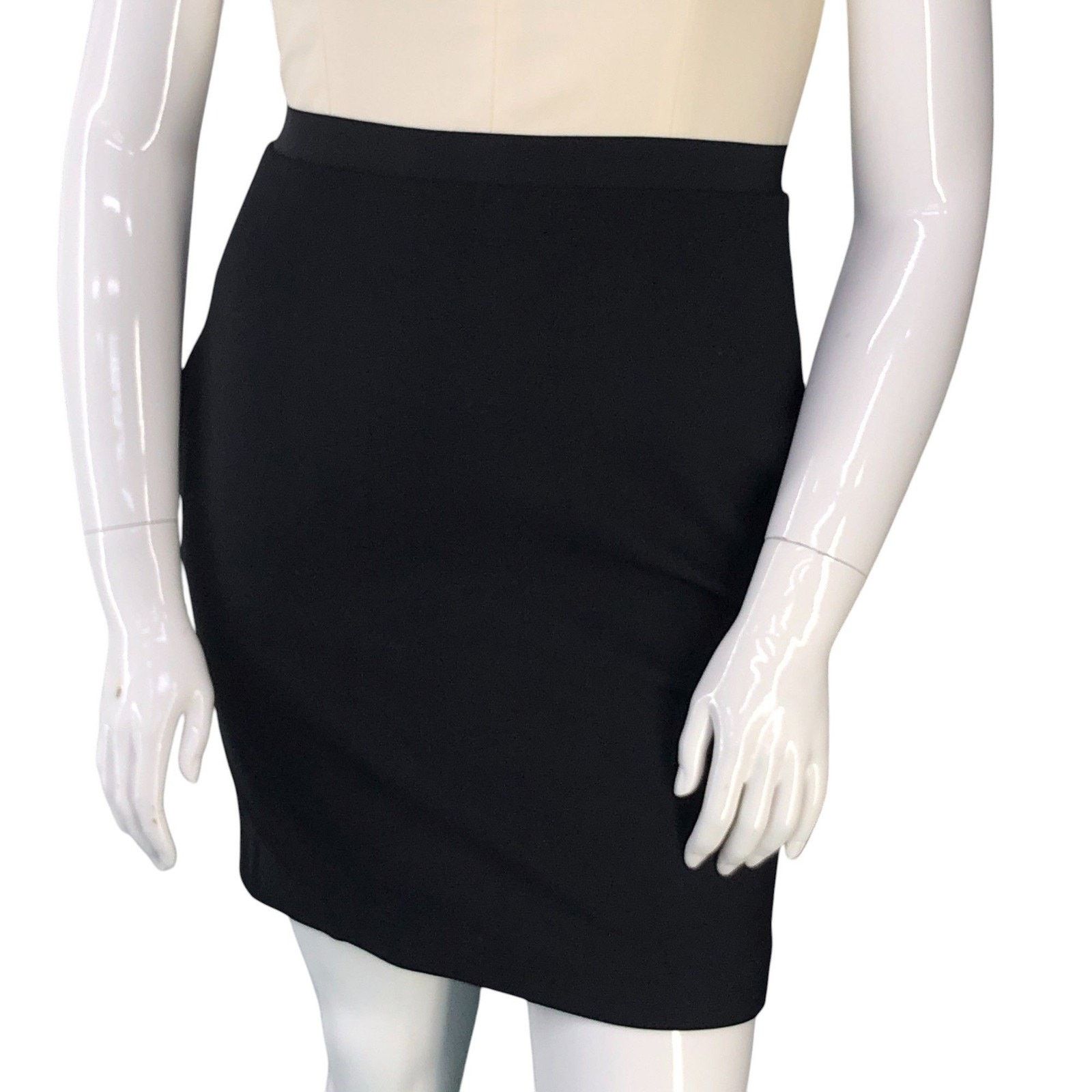 3.1 Phillip Lim 3.1 Phillip Lim Dress 10 Ivory Black Sheath Sleeveless Size L / US 10 / IT 46 - 3 Thumbnail