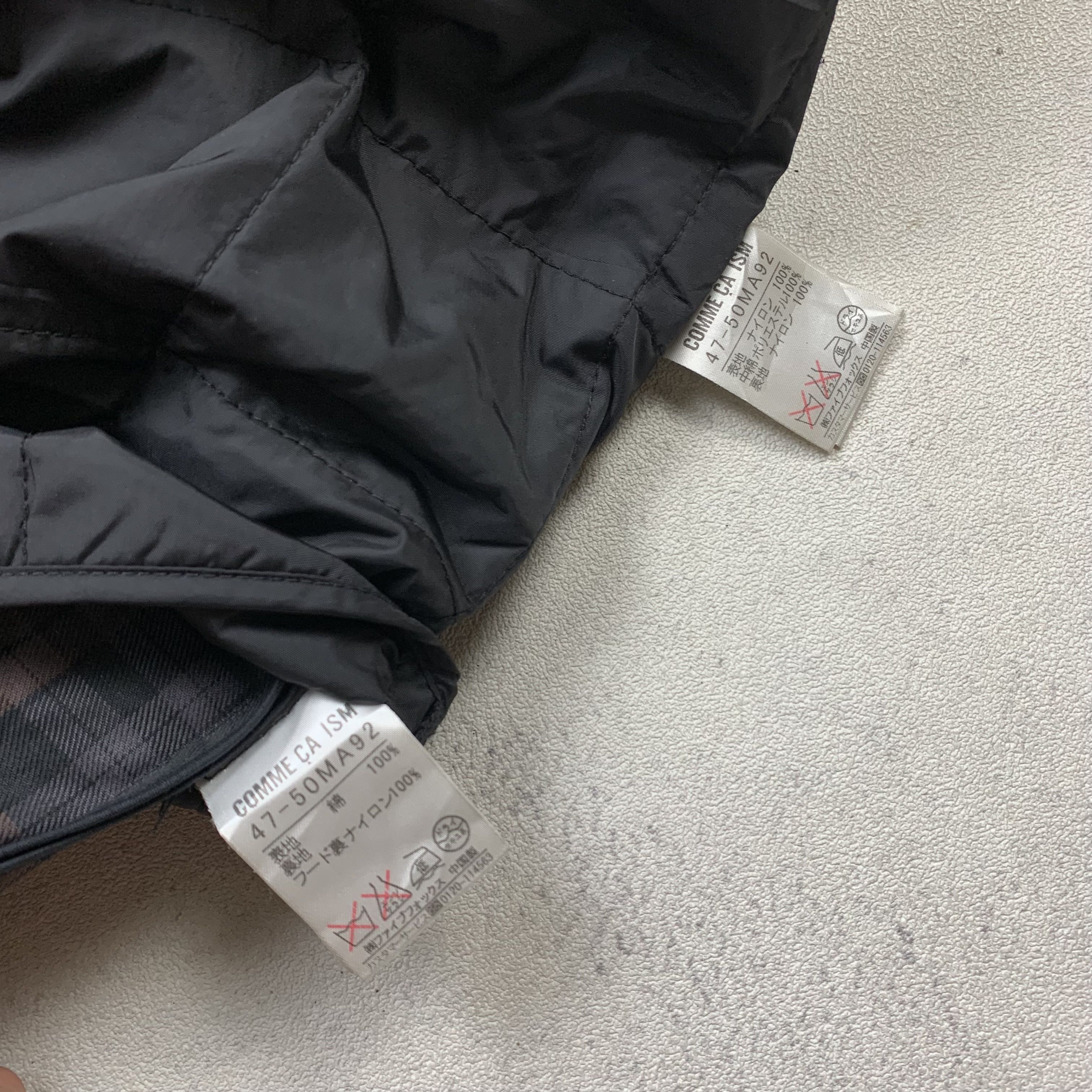Comme Ca Ism Hunting Jacket Multi Pocket Plaid Utility