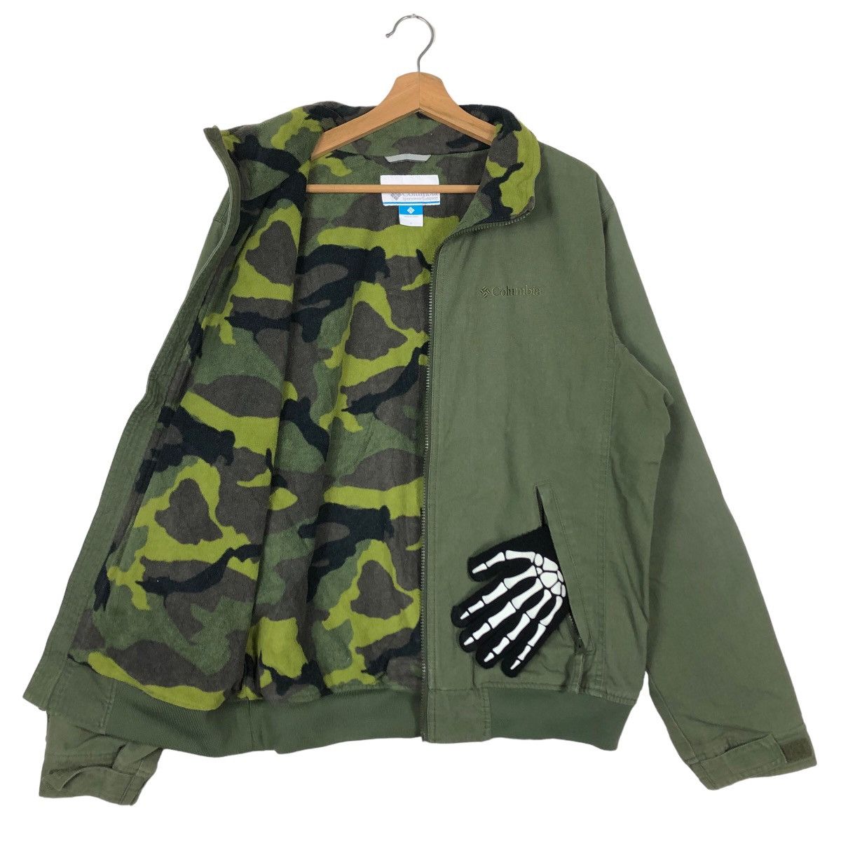 Columbia 🔥Vintage Bomber Jacket Hunting Wear Columbia Size US L / EU 52-54 / 3 - 9 Thumbnail