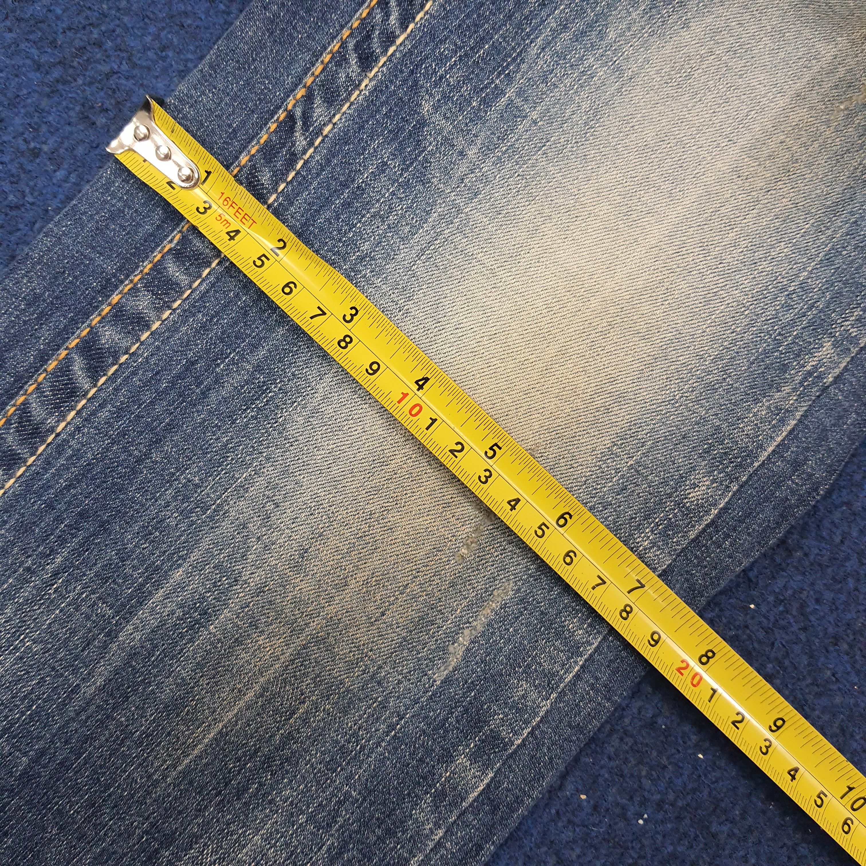 Japanese Brand Vintage Red Pepper Japan Denim Y2K Aesthetic C258N8 Size US 32 / EU 48 - 17 Thumbnail